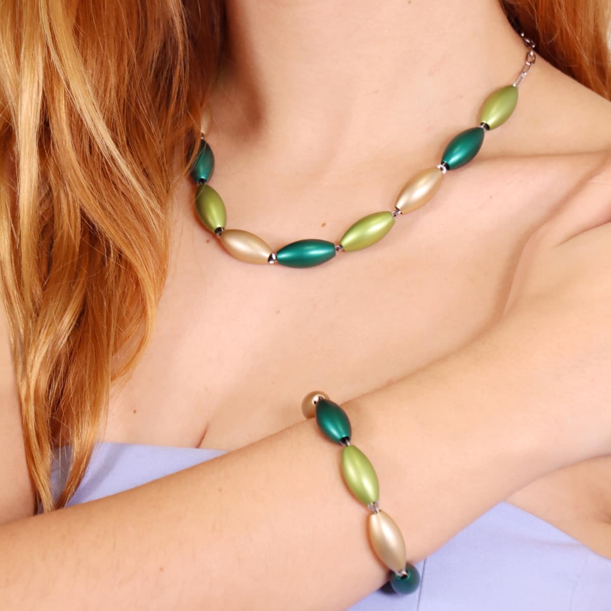 Collar Lively Aura Verde Anartxy