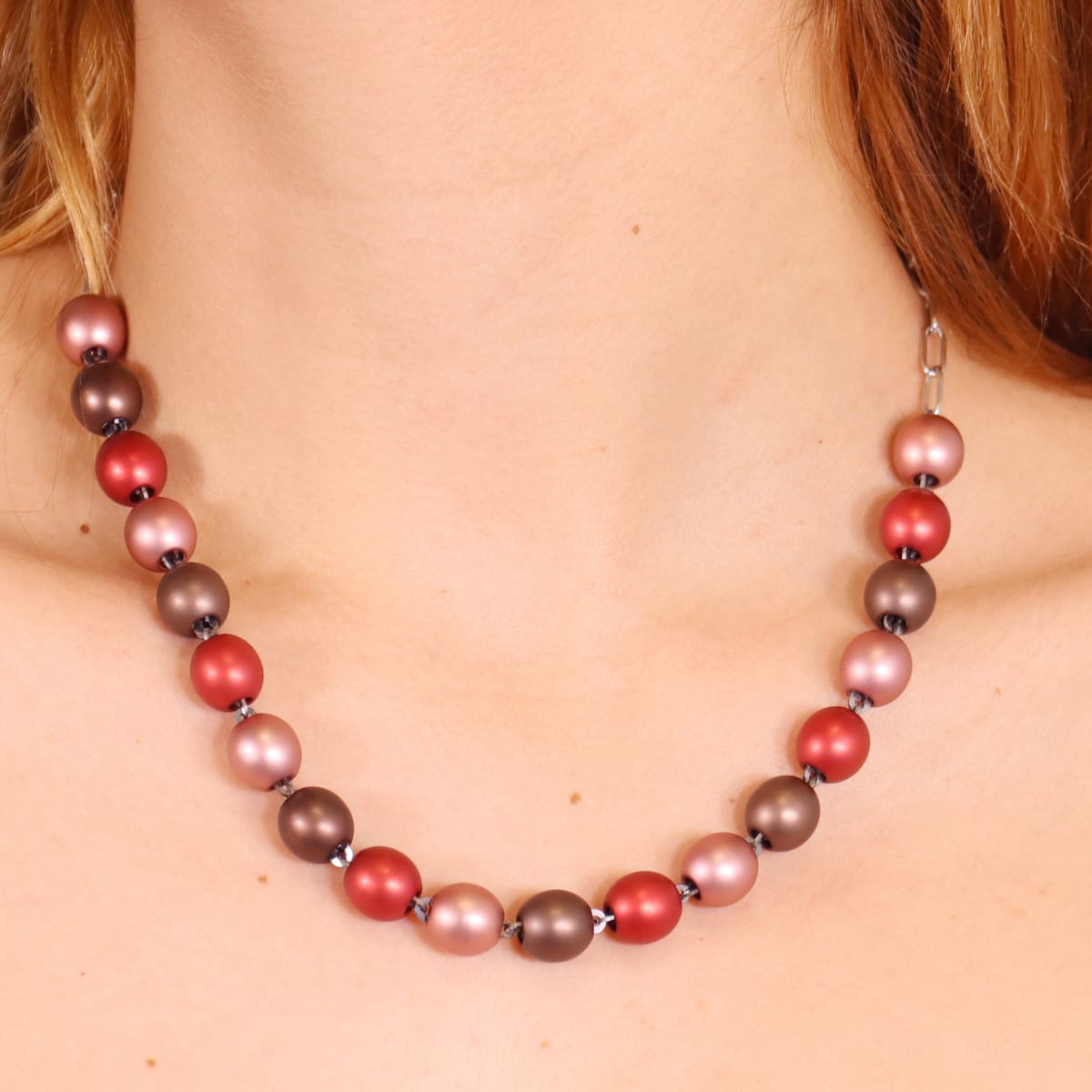 Collar Frost Radiance Rojo Anartxy