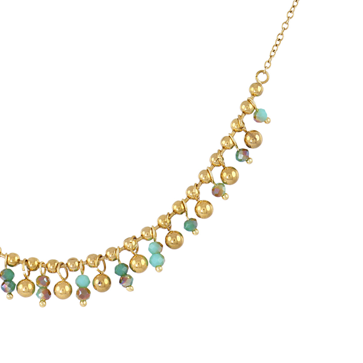 Collar Casual Lunara Turquesa Anartxy