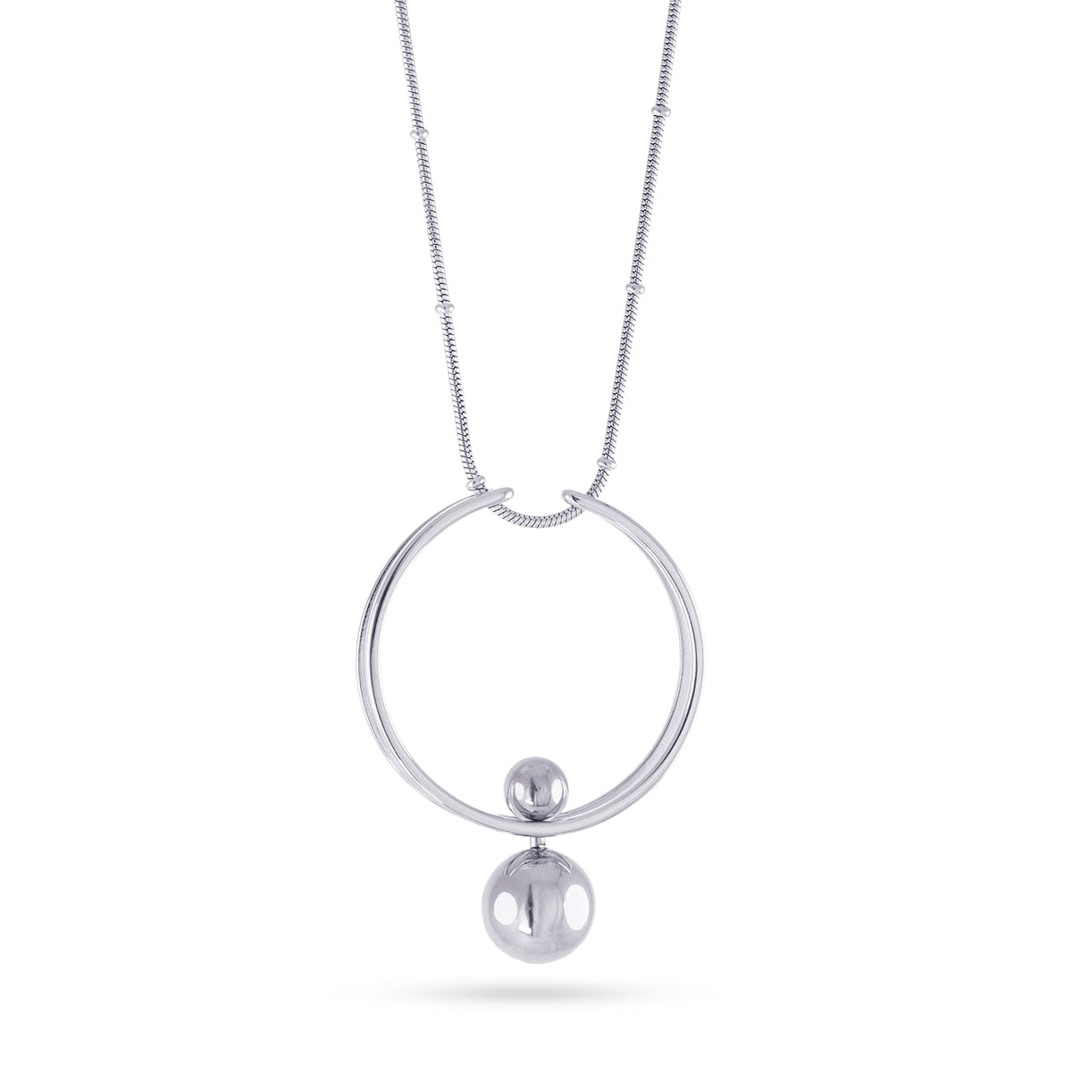 Collar Orbit Mild Plateado Anartxy