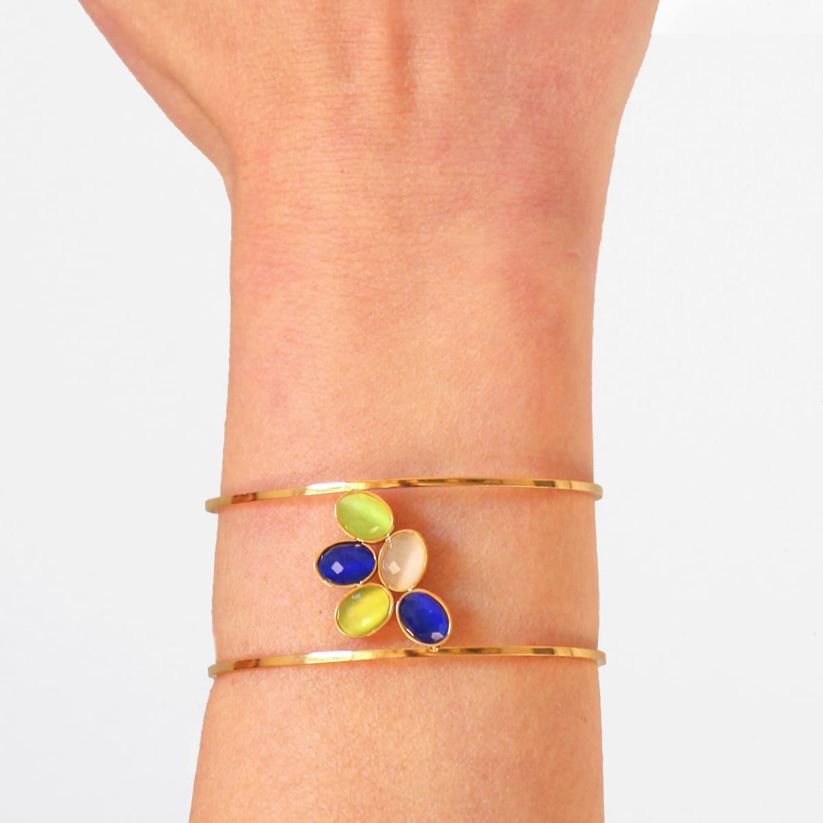 Pulsera Peonía Verde Anartxy