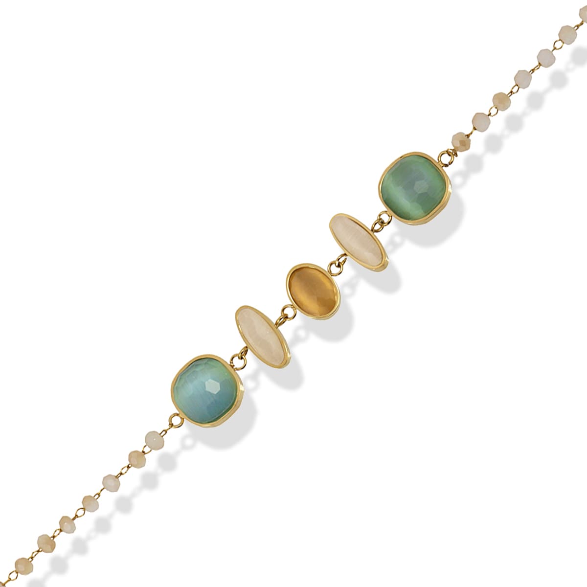 Pulsera Azafrán Beige Anartxy