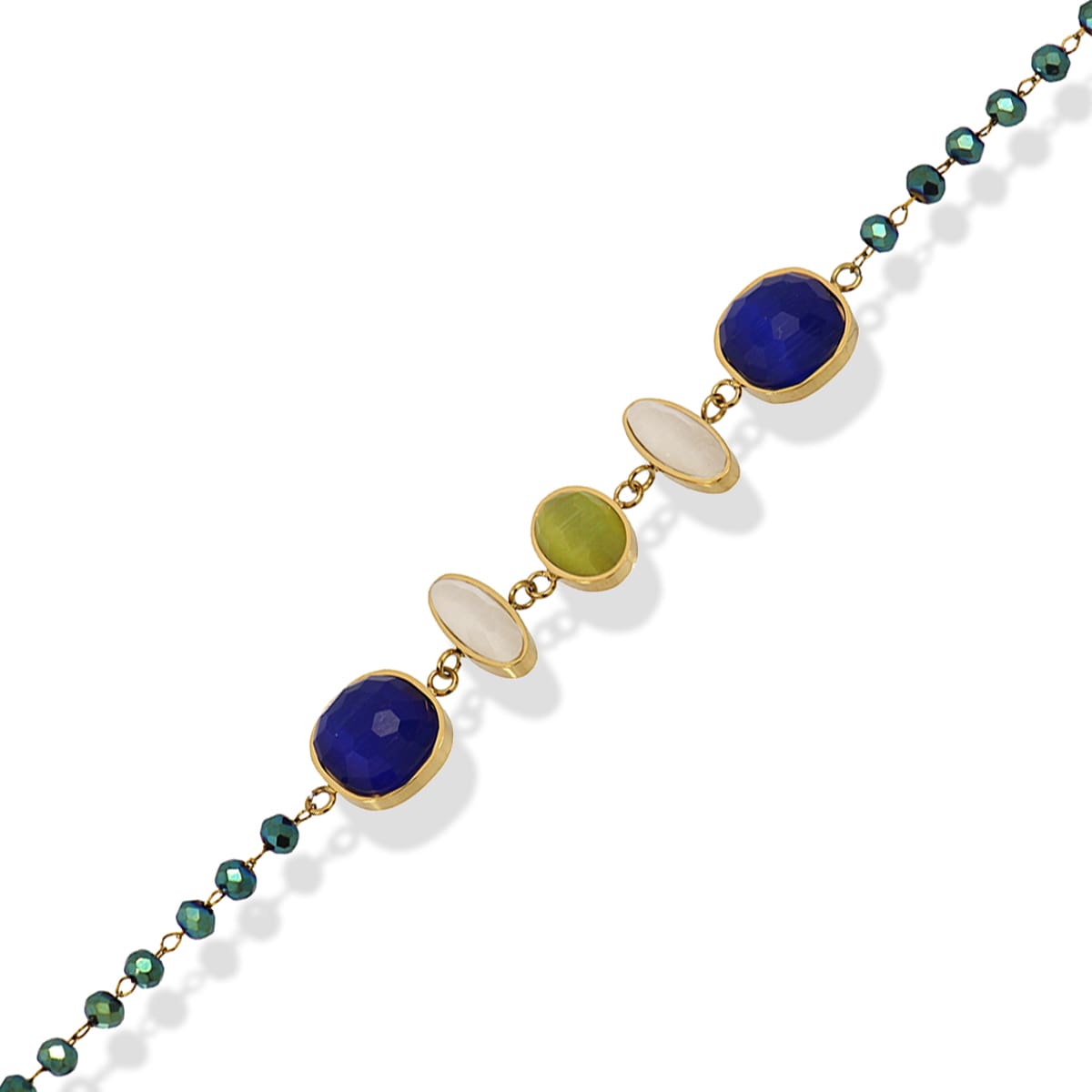 Pulsera Azafrán Verde Anartxy