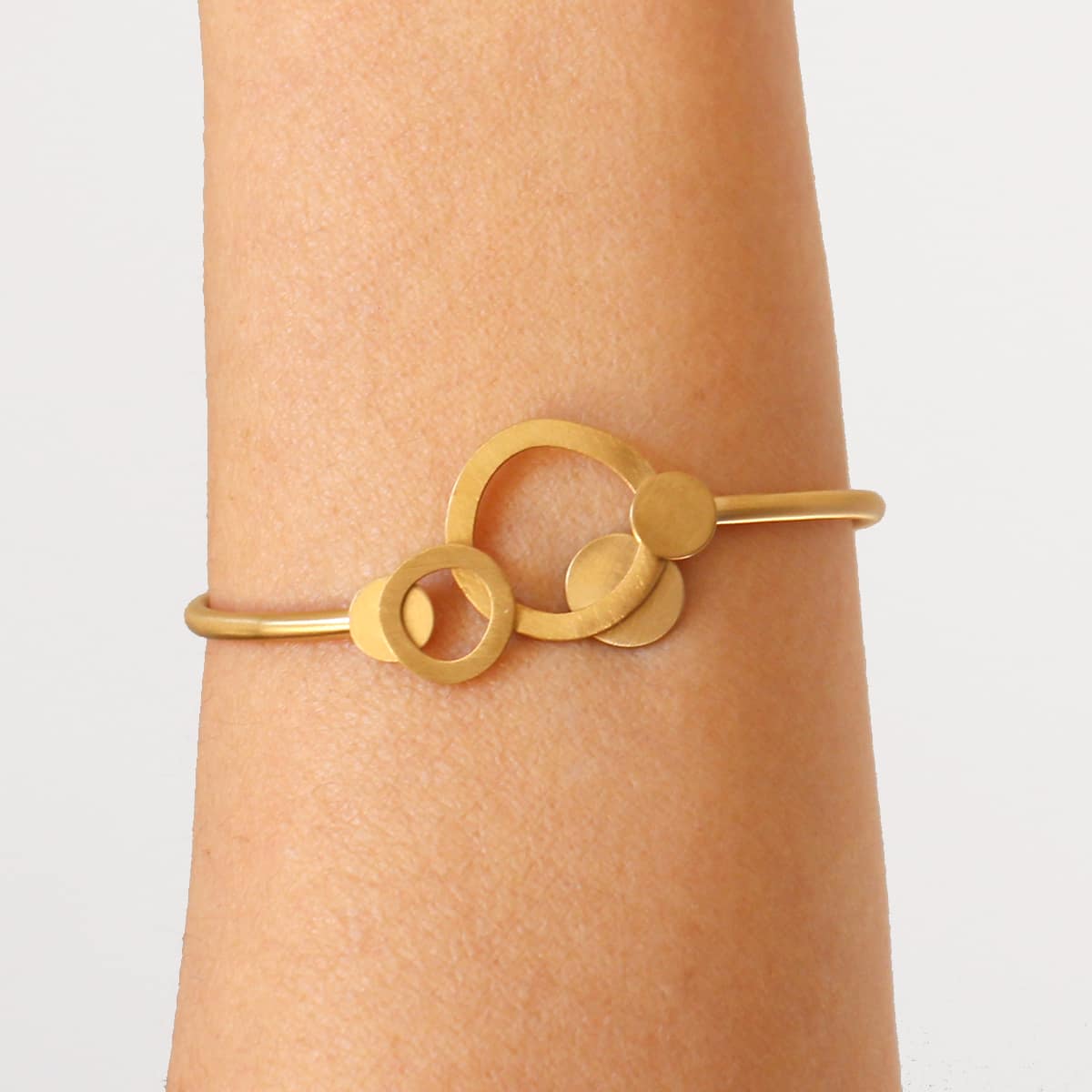 Pulsera Belgrado Dorado Anartxy