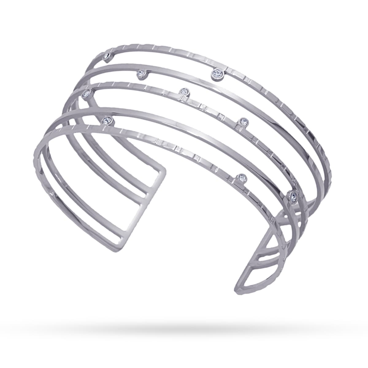 Pulsera Crono Plateado Anartxy