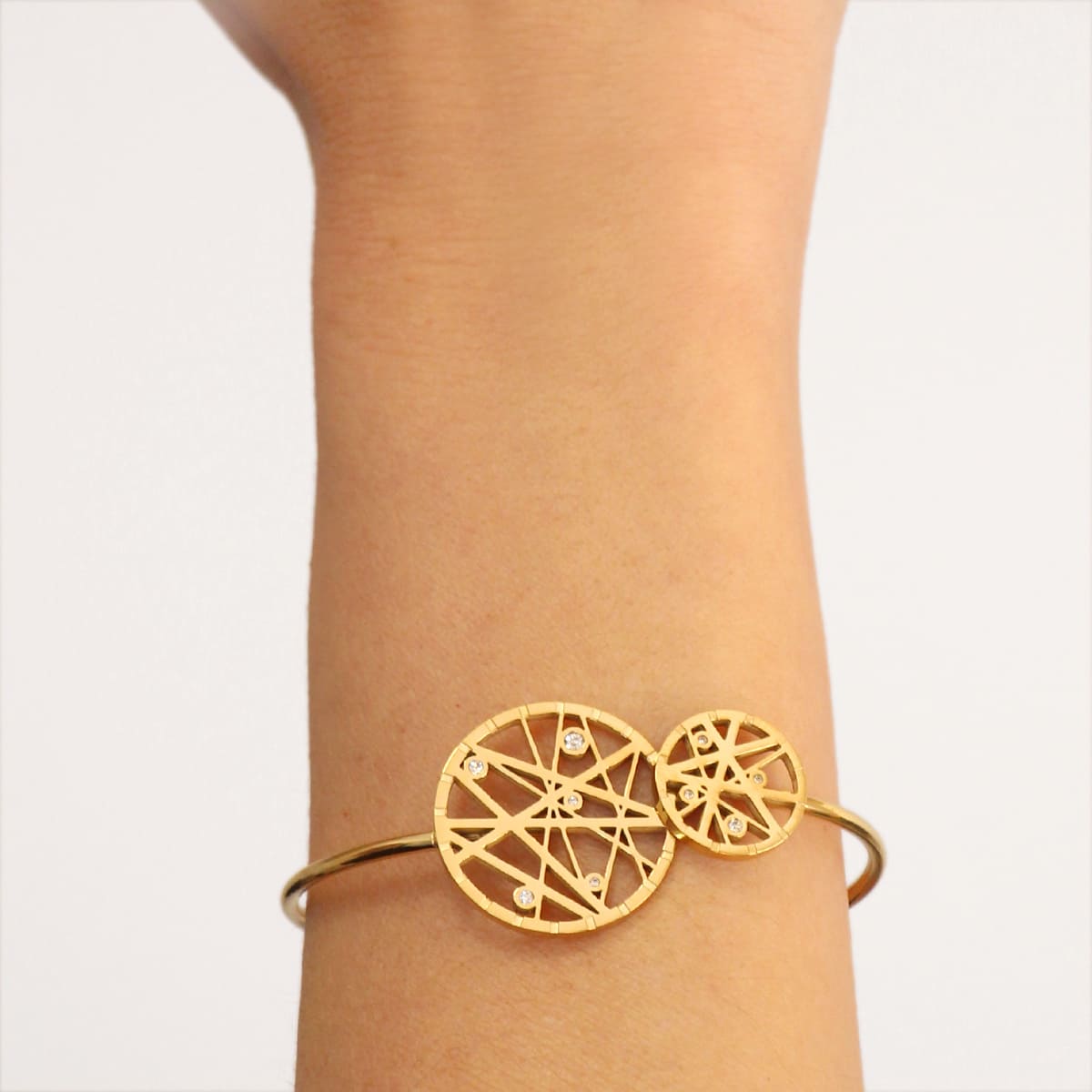 Pulsera Mercurio Dorado Anartxy