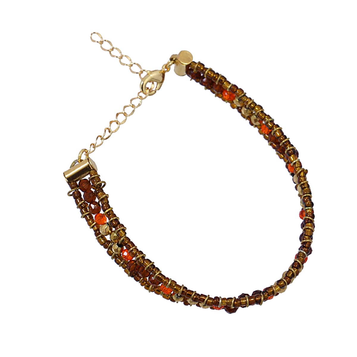 Pulsera Azuf Marrón Anartxy