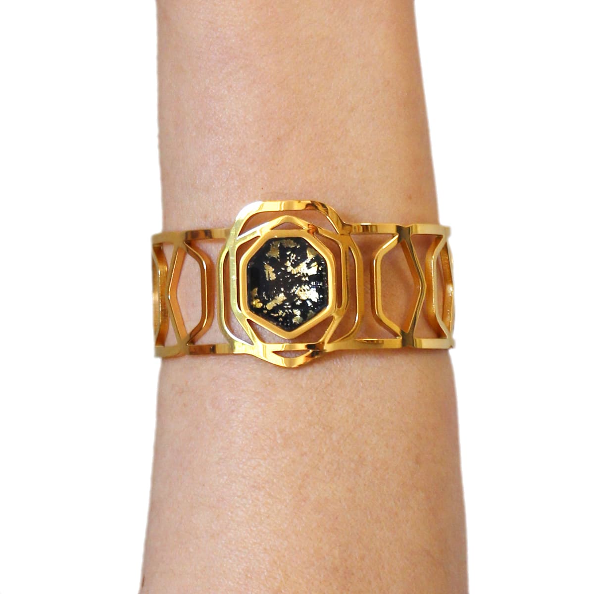 Pulsera Áster Negro Anartxy