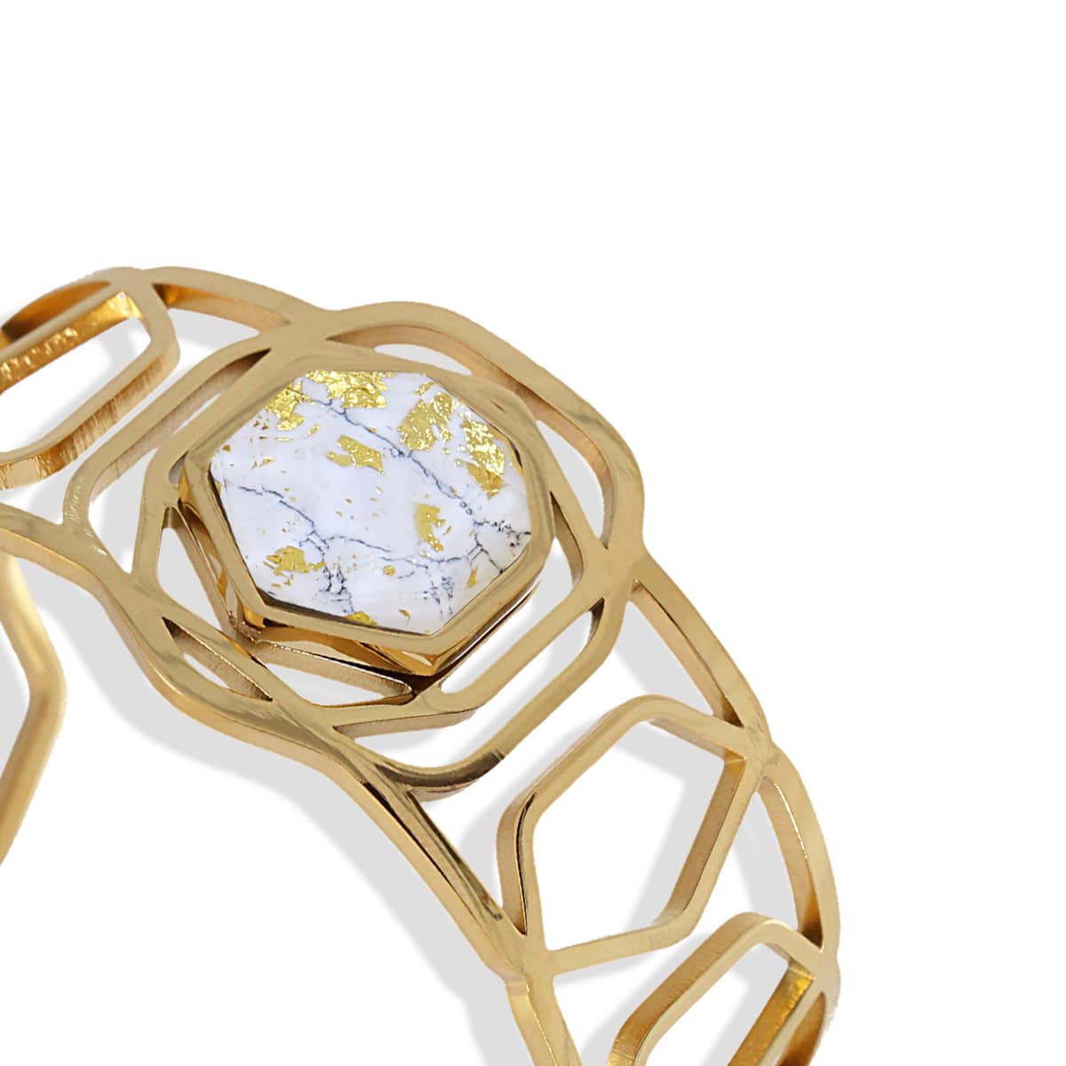 Pulsera Áster Blanco Anartxy