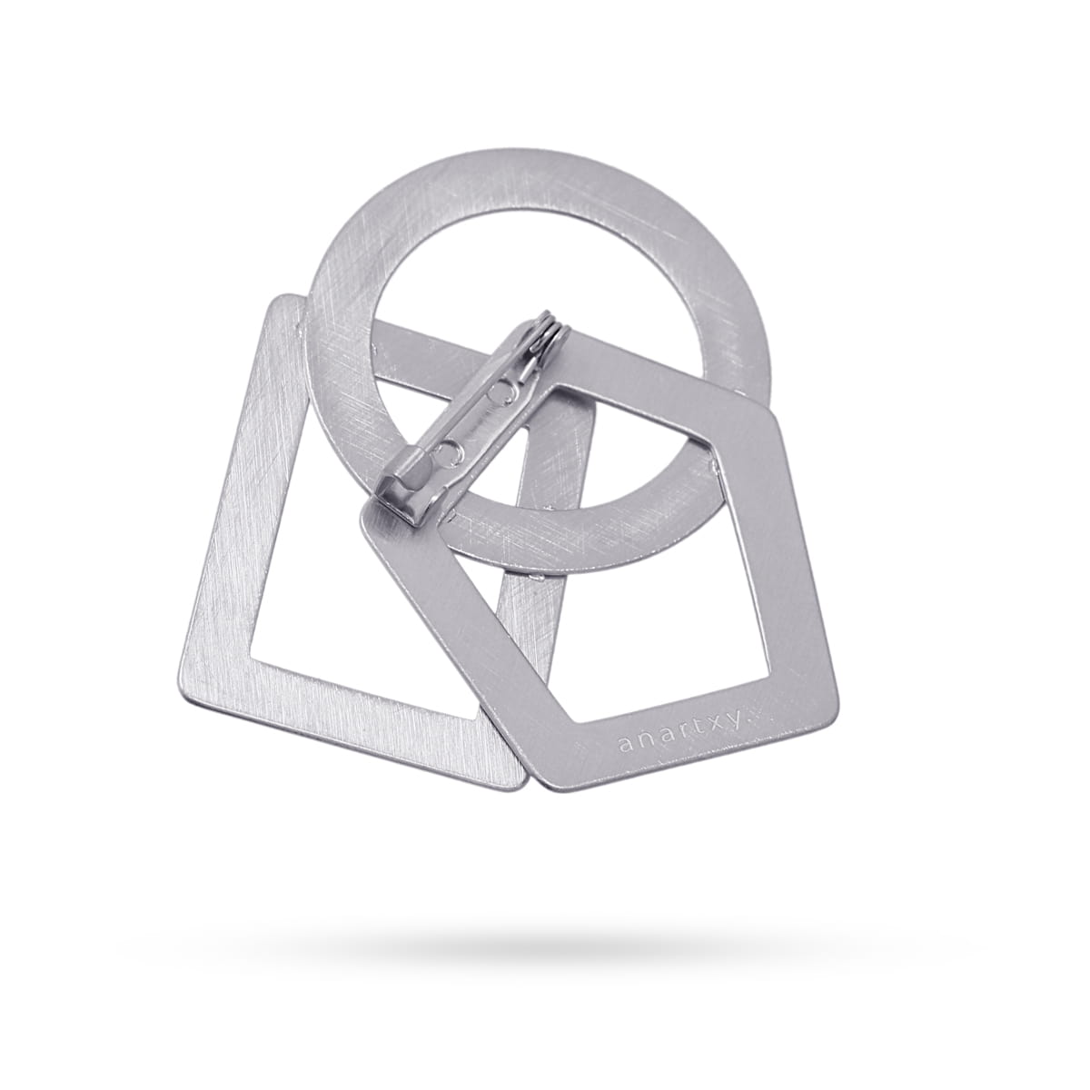 Broche Karelia Plateado Anartxy