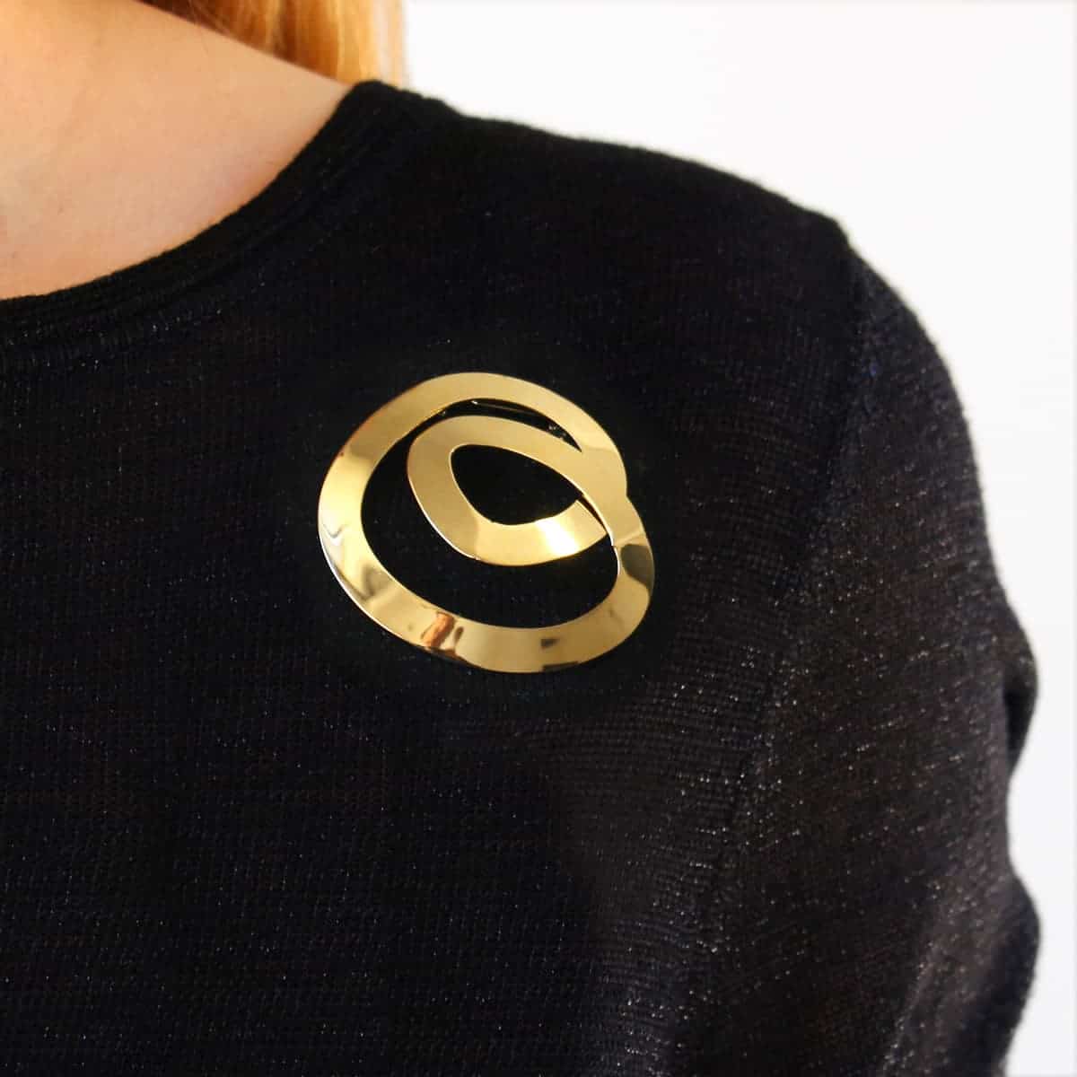 Broche Caguas Dorado Anartxy