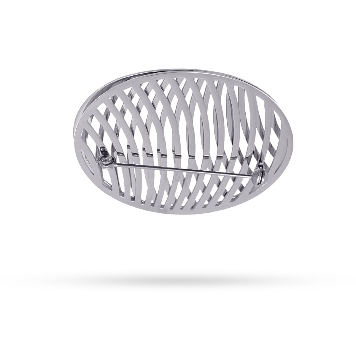 Broche Alton Plateado Anartxy