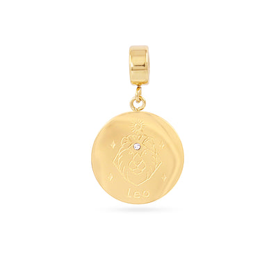 Charm Zodiaco Dorado LEO Anartxy