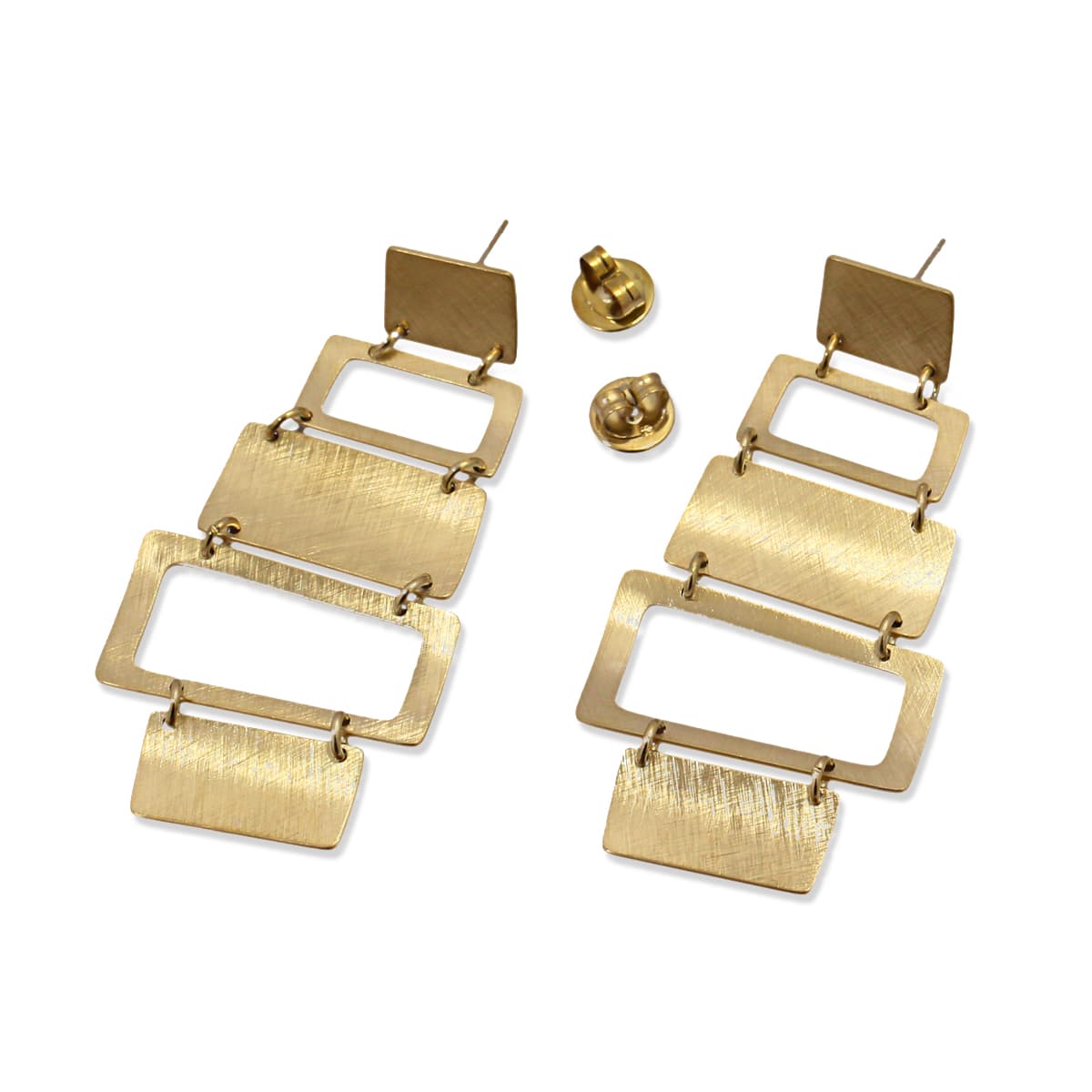 Pendientes Berlín Plateado Anartxy