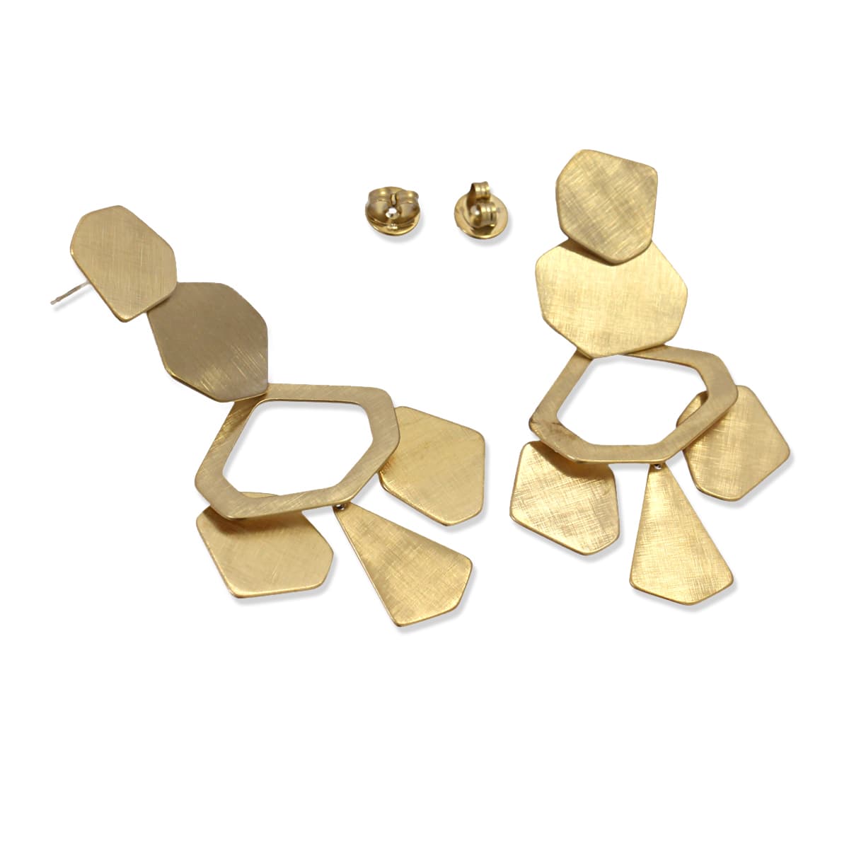 Pendientes Varsovia Dorado Anartxy