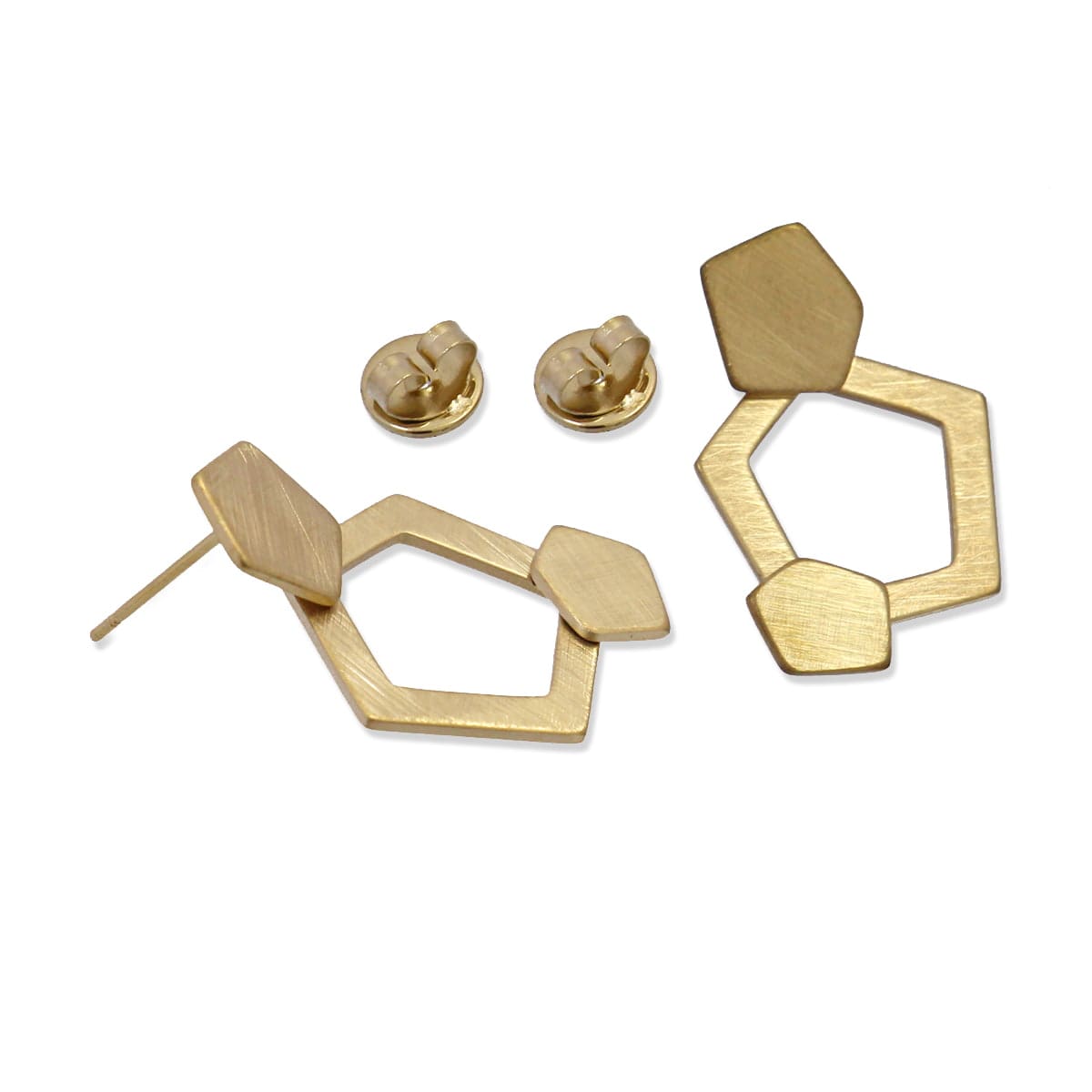 Pendientes Bergen Dorado Anartxy