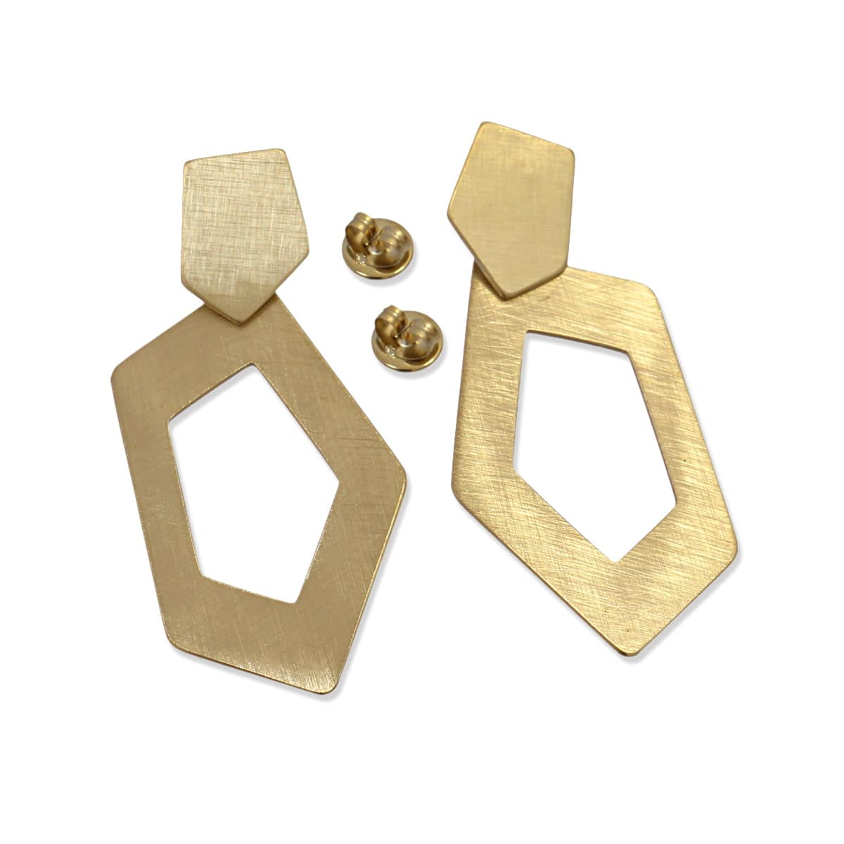 Pendientes Dudinka Dorado Anartxy