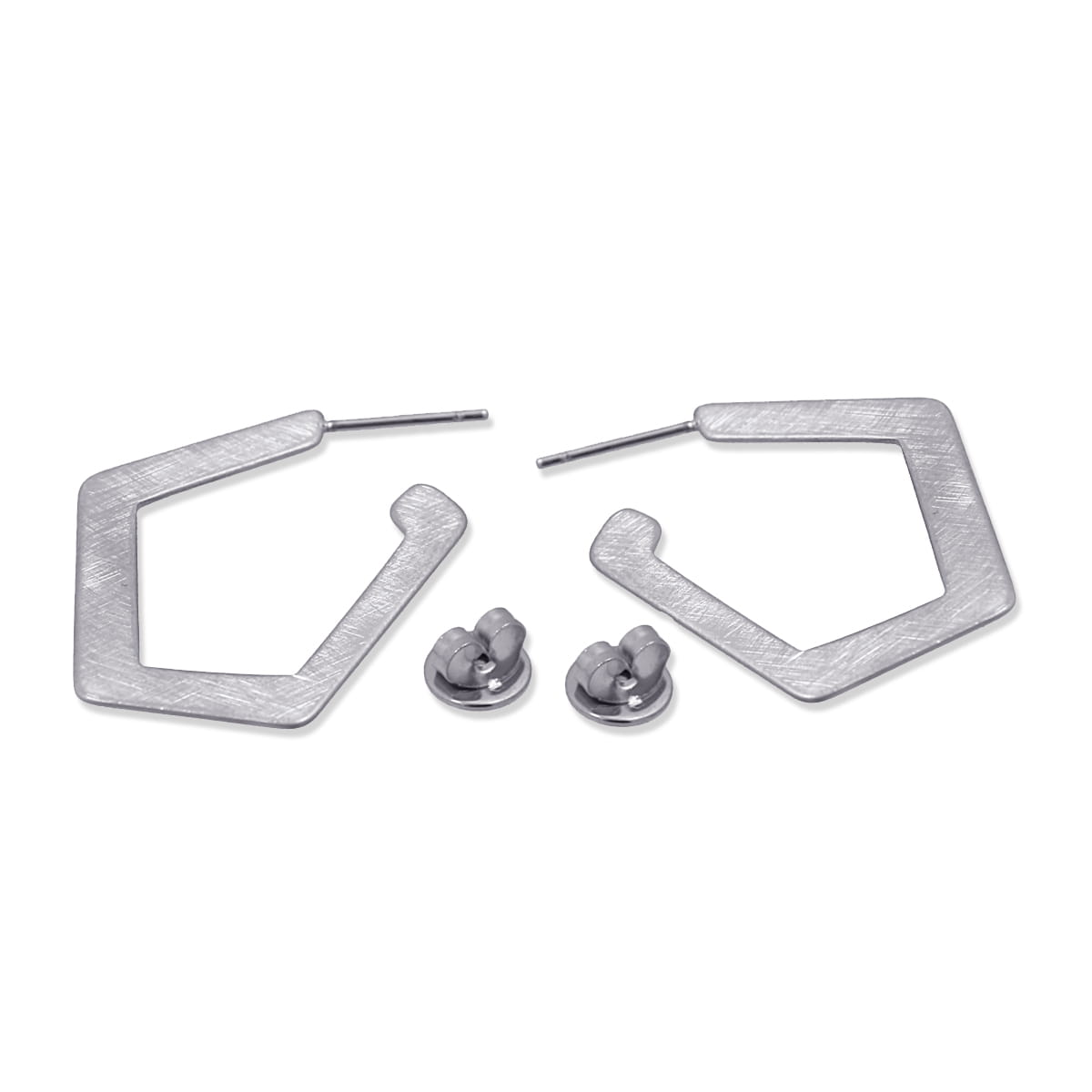 Aros Karelia Plateado Anartxy