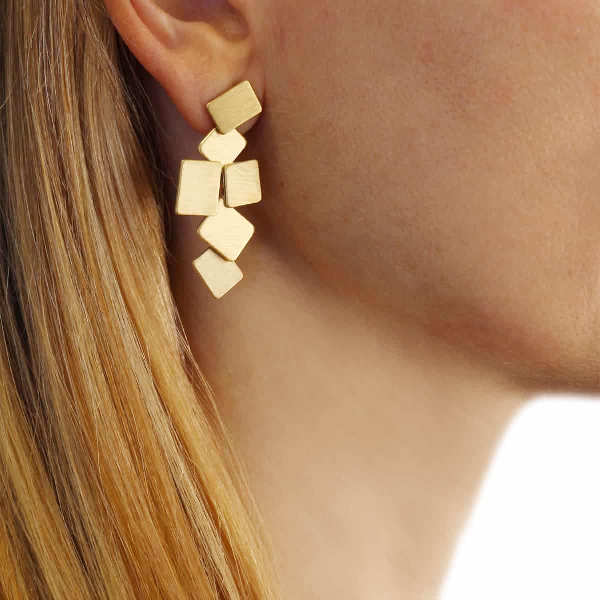 Pendientes Komi Dorado Anartxy