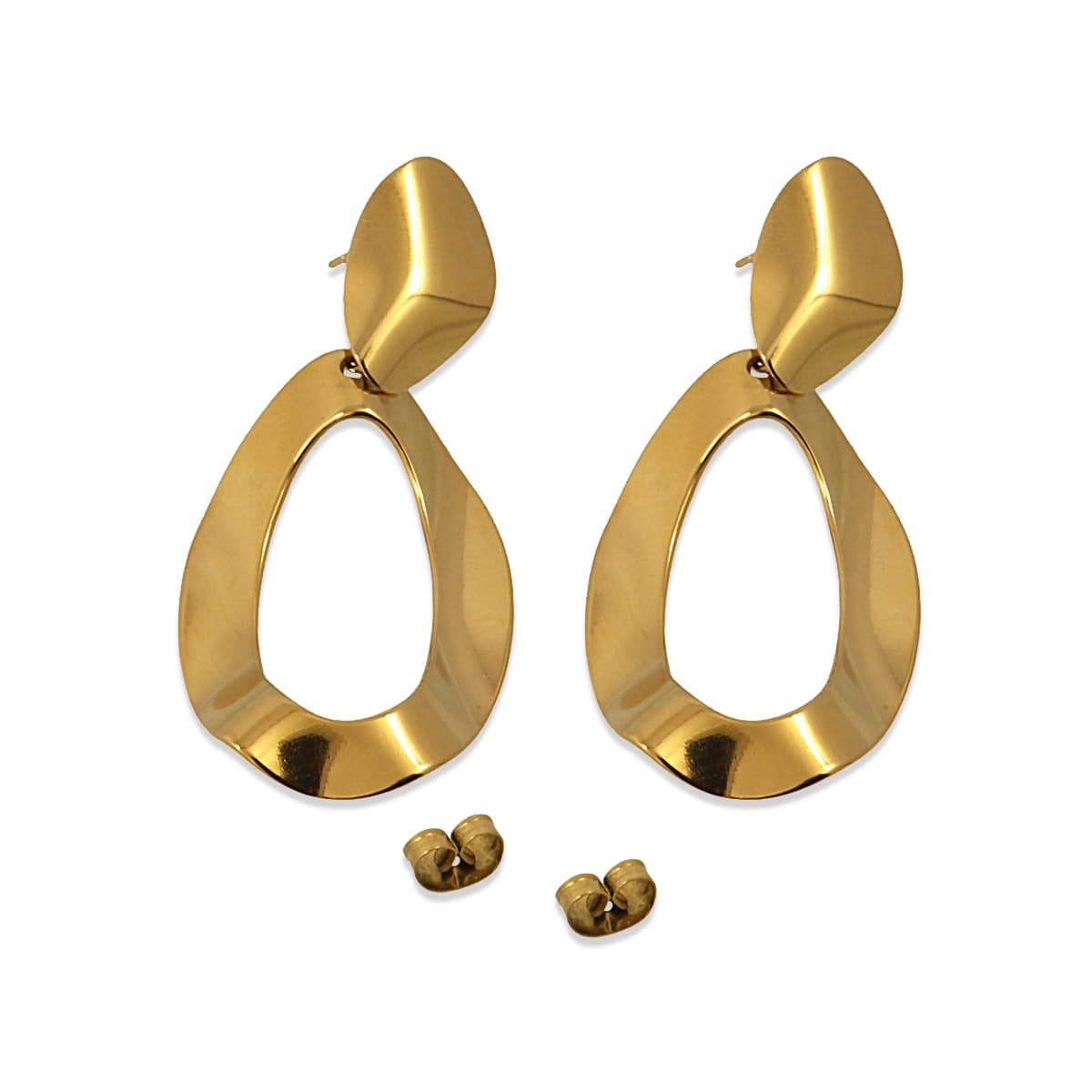 Pendientes Zelina Dorado Anartxy