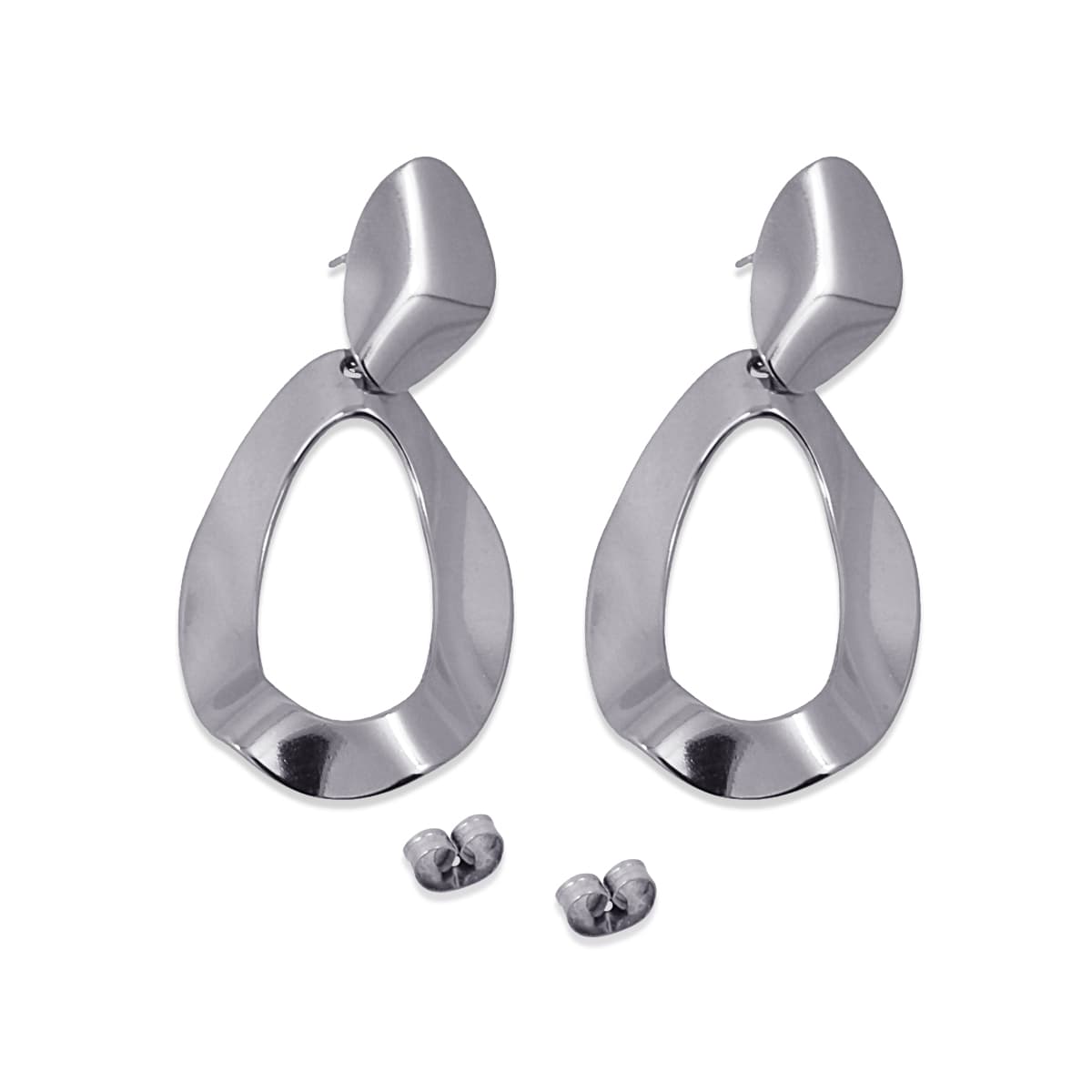 Pendientes Zelina Plateado Anartxy