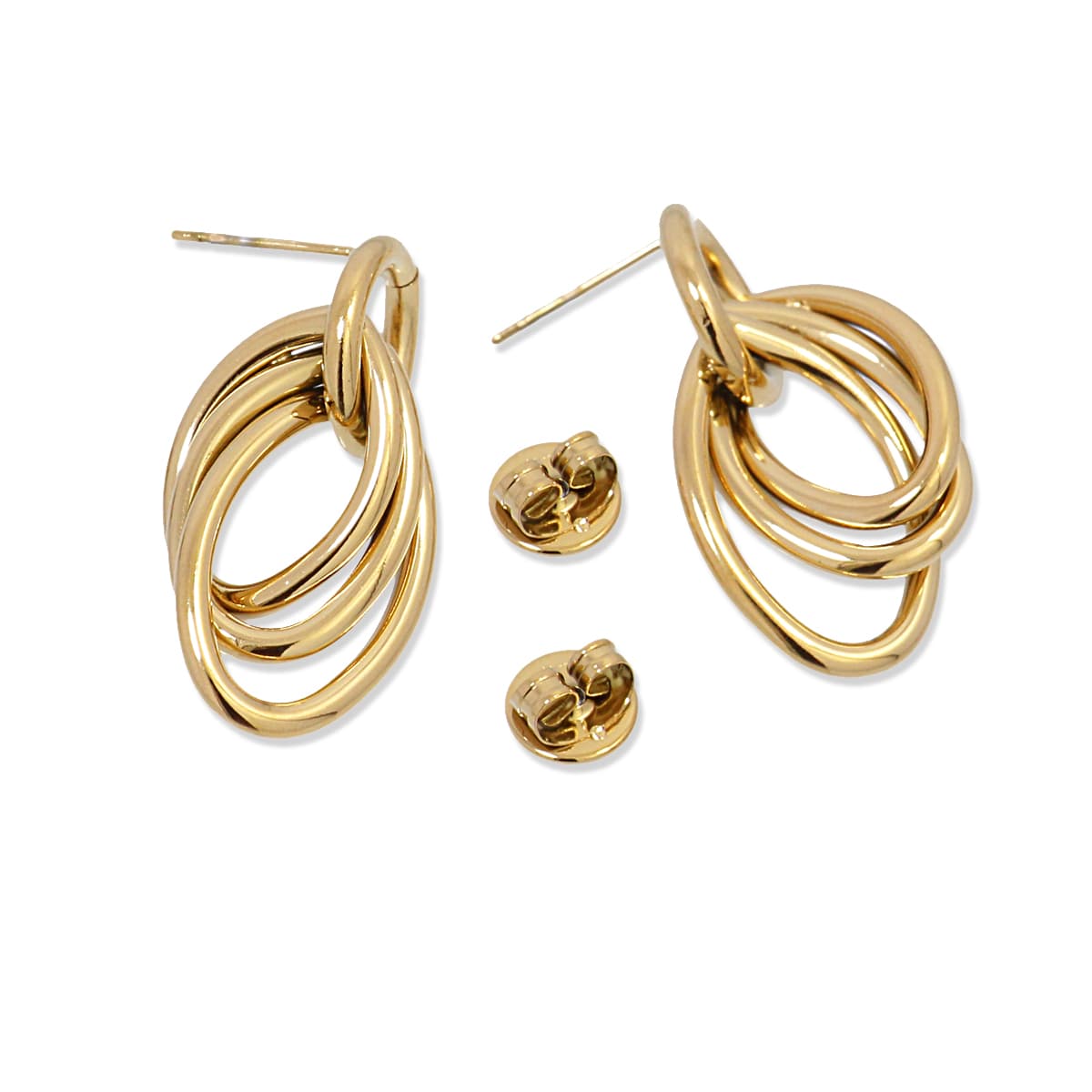 Pendientes Delmas Dorado Anartxy