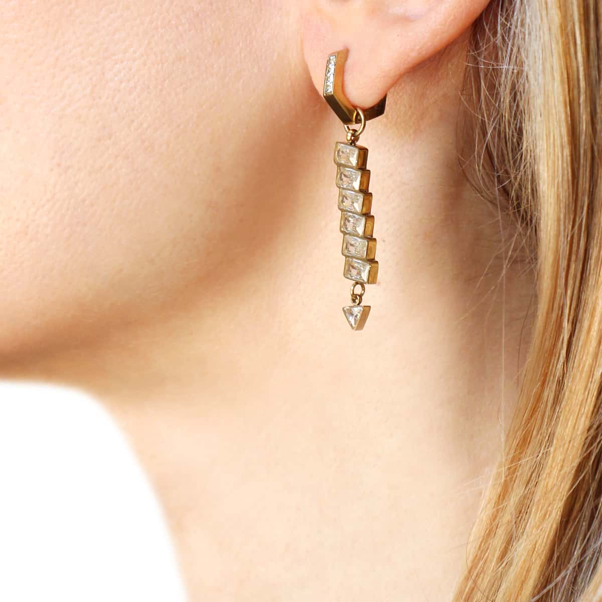 Pendientes Abydos Dorado Anartxy