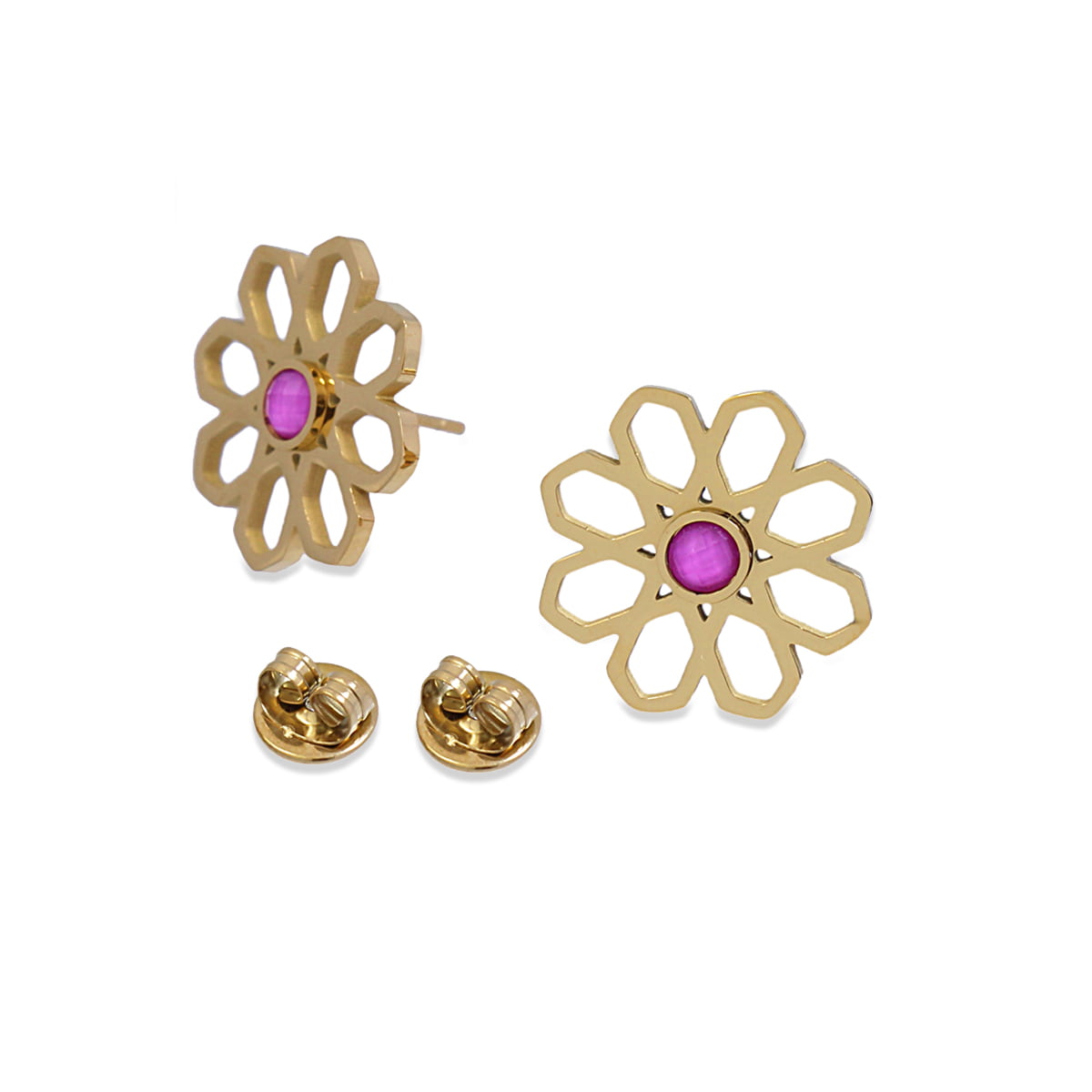 Pendientes Pitimini Rosa Anartxy
