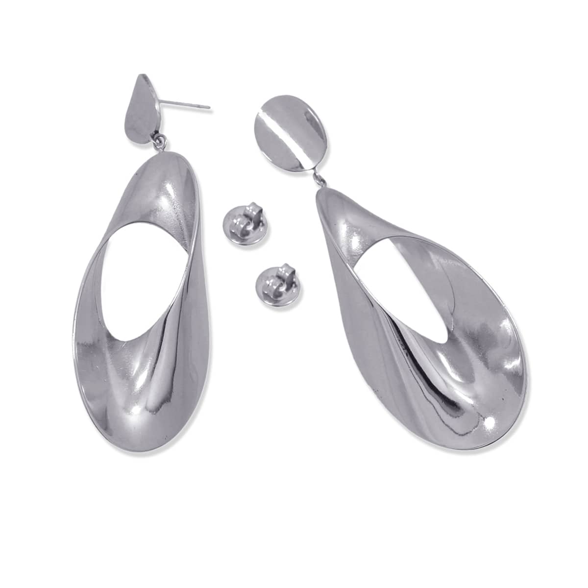 Pendientes Vermont Plateado Anartxy