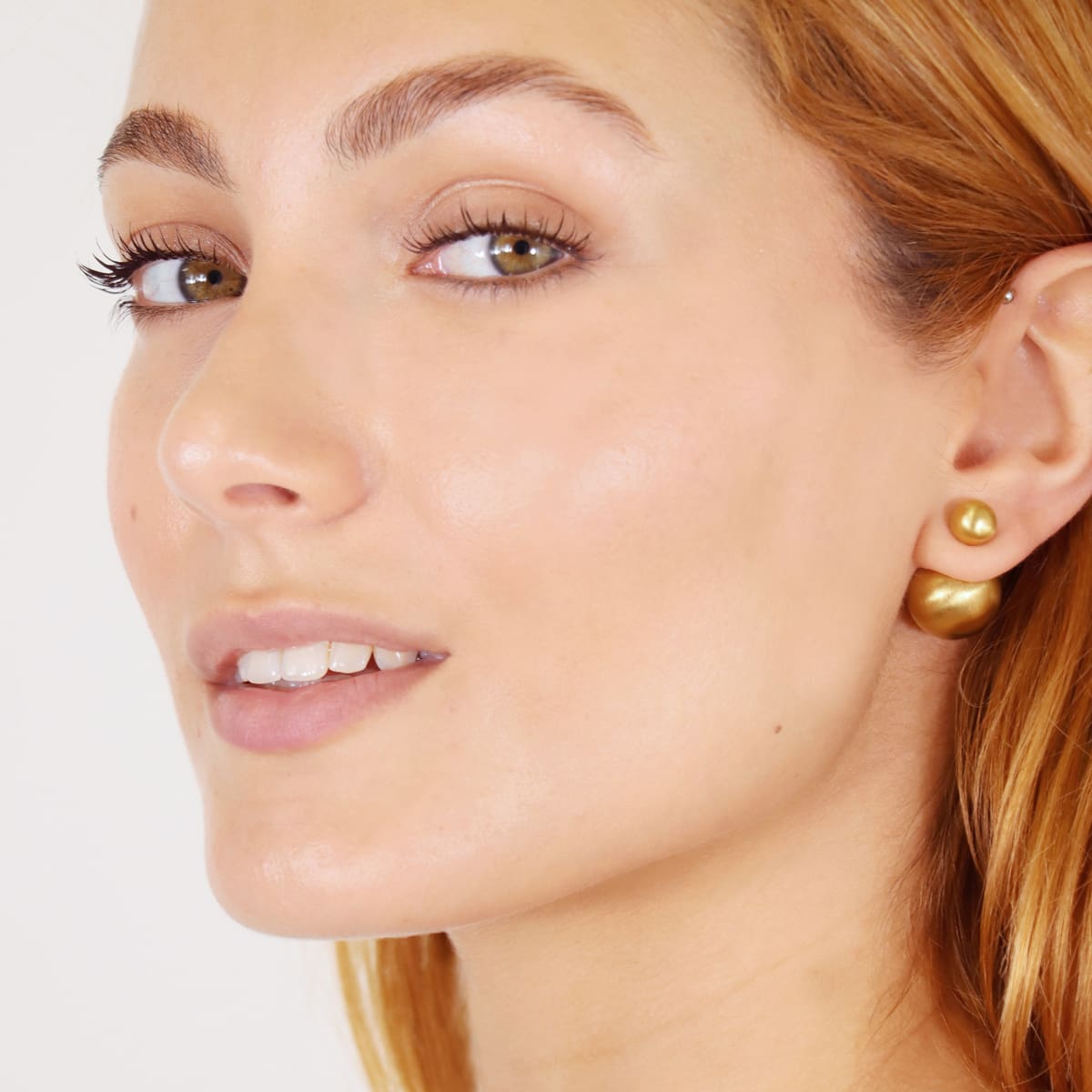 Pendientes Matt Sunstone Dorado Anartxy