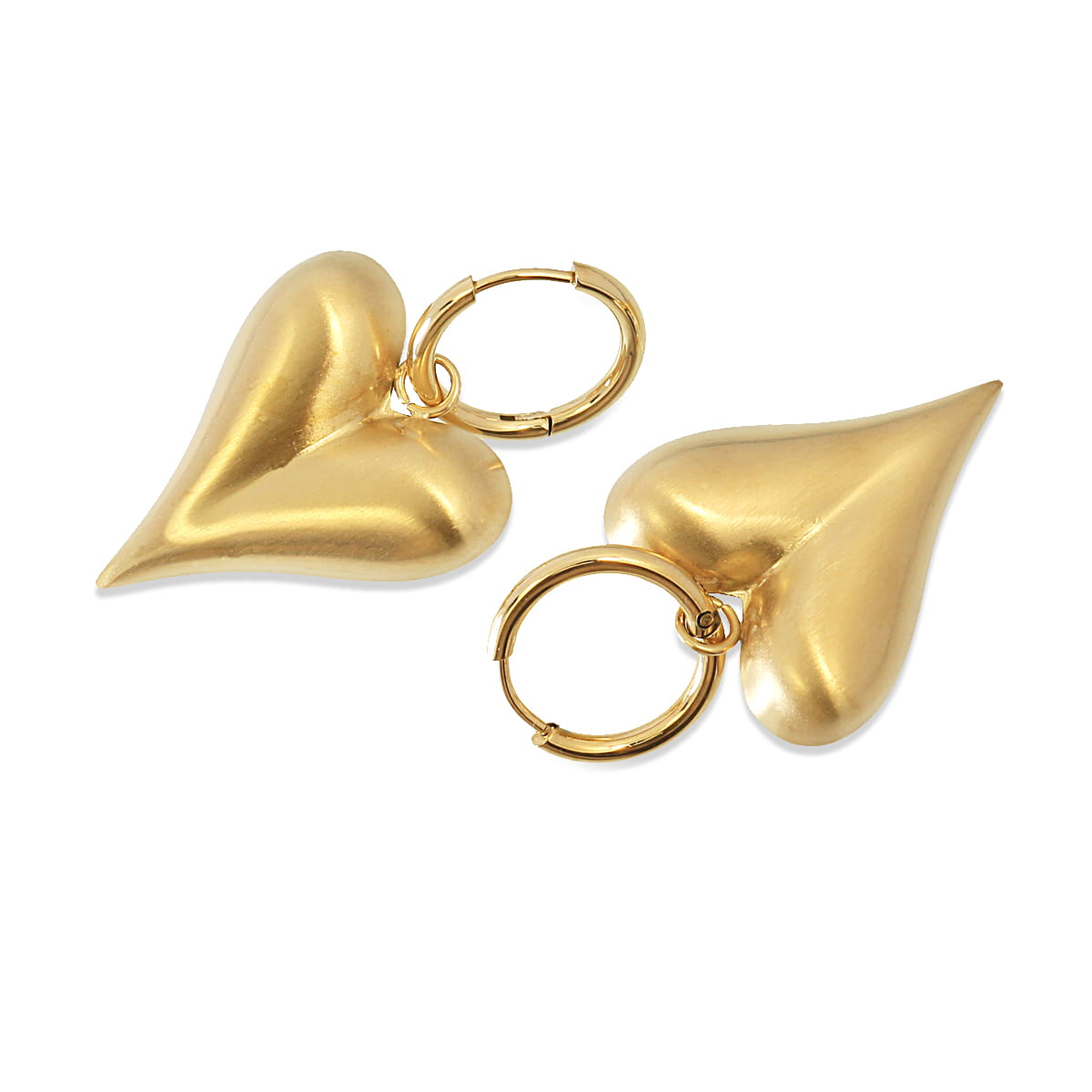 Pendientes Matt Lucen Dorado Anartxy