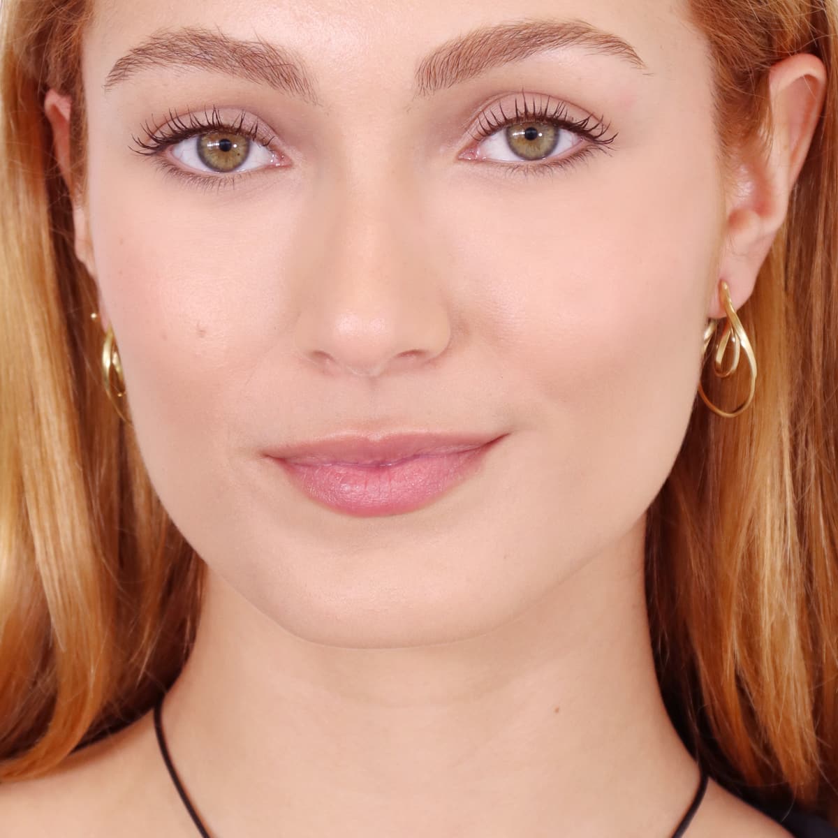 Pendientes Waves Twisting Dorado Anartxy