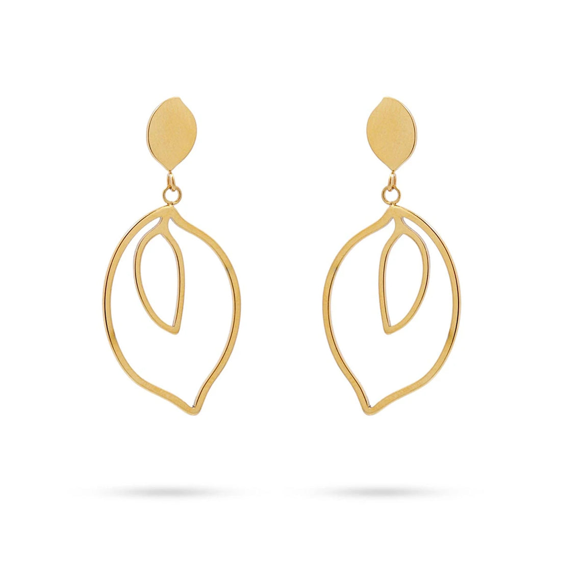 Pendientes Lemons Limonella Dorado Anartxy