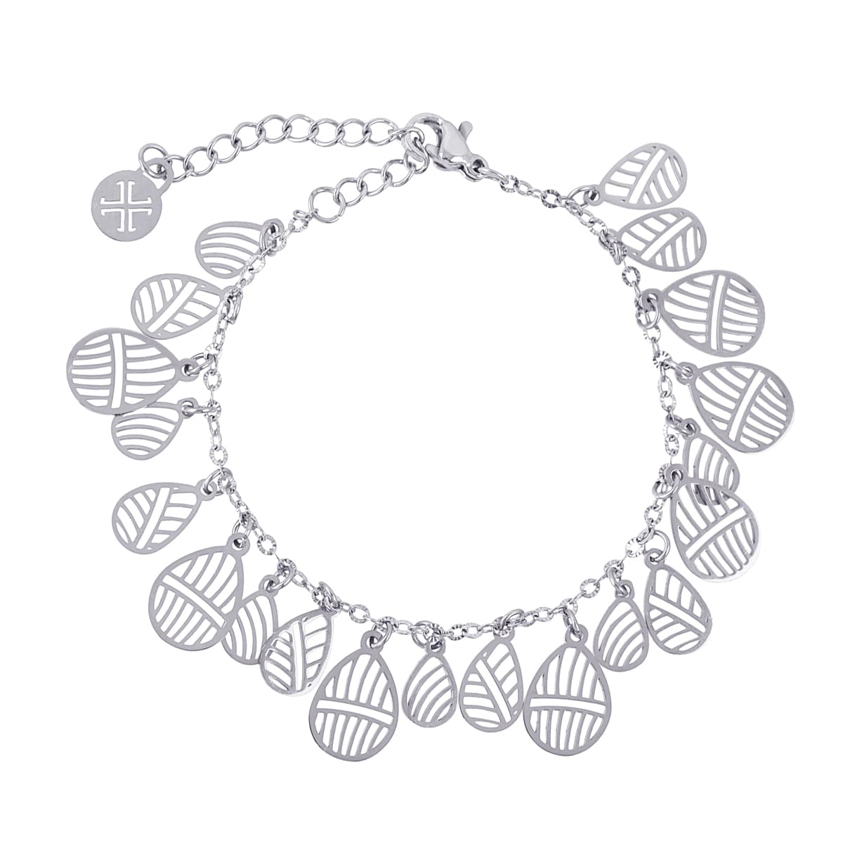 Pulsera Oasis Palms Plateado Anartxy