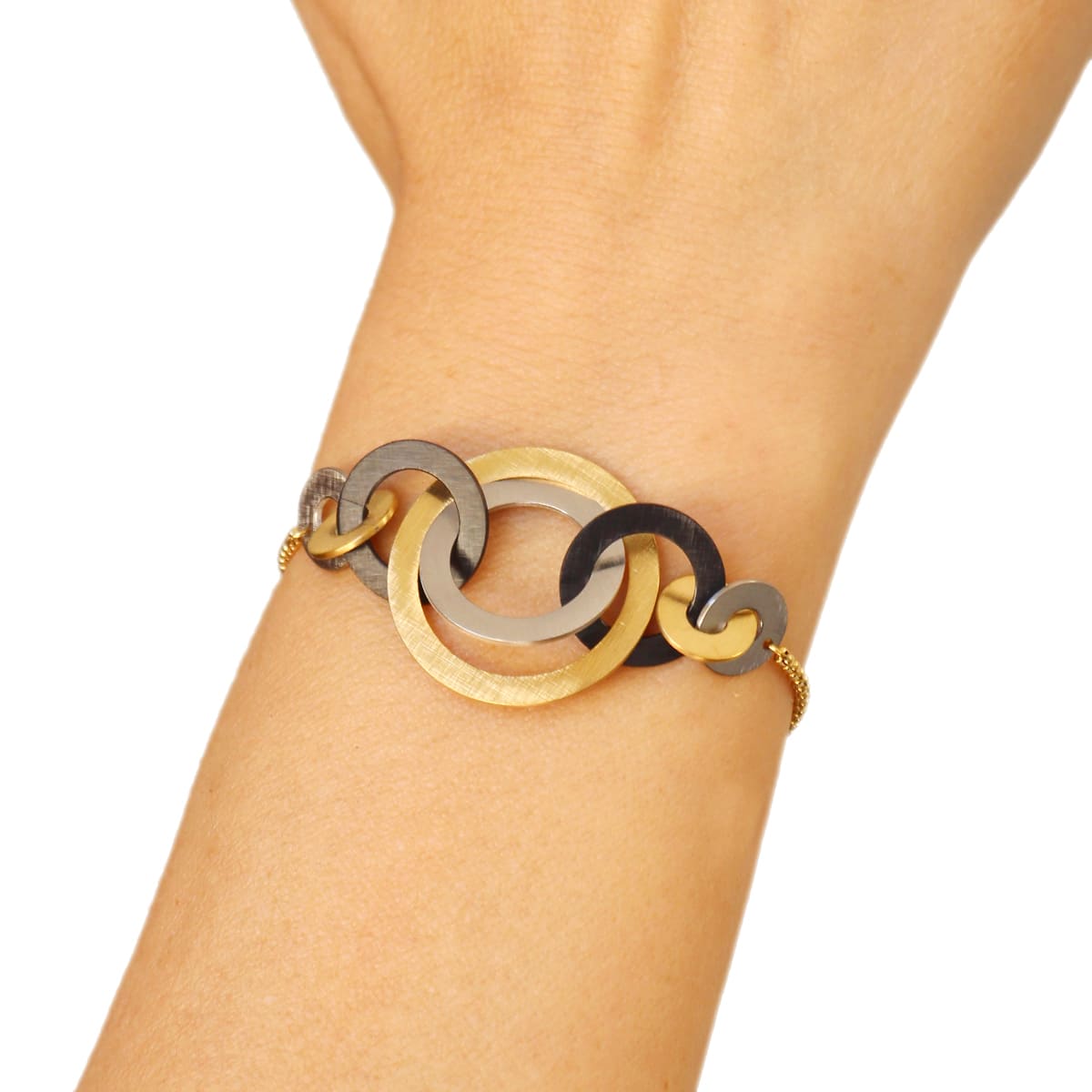 Pulsera Selfoss Combinado metalizado Anartxy