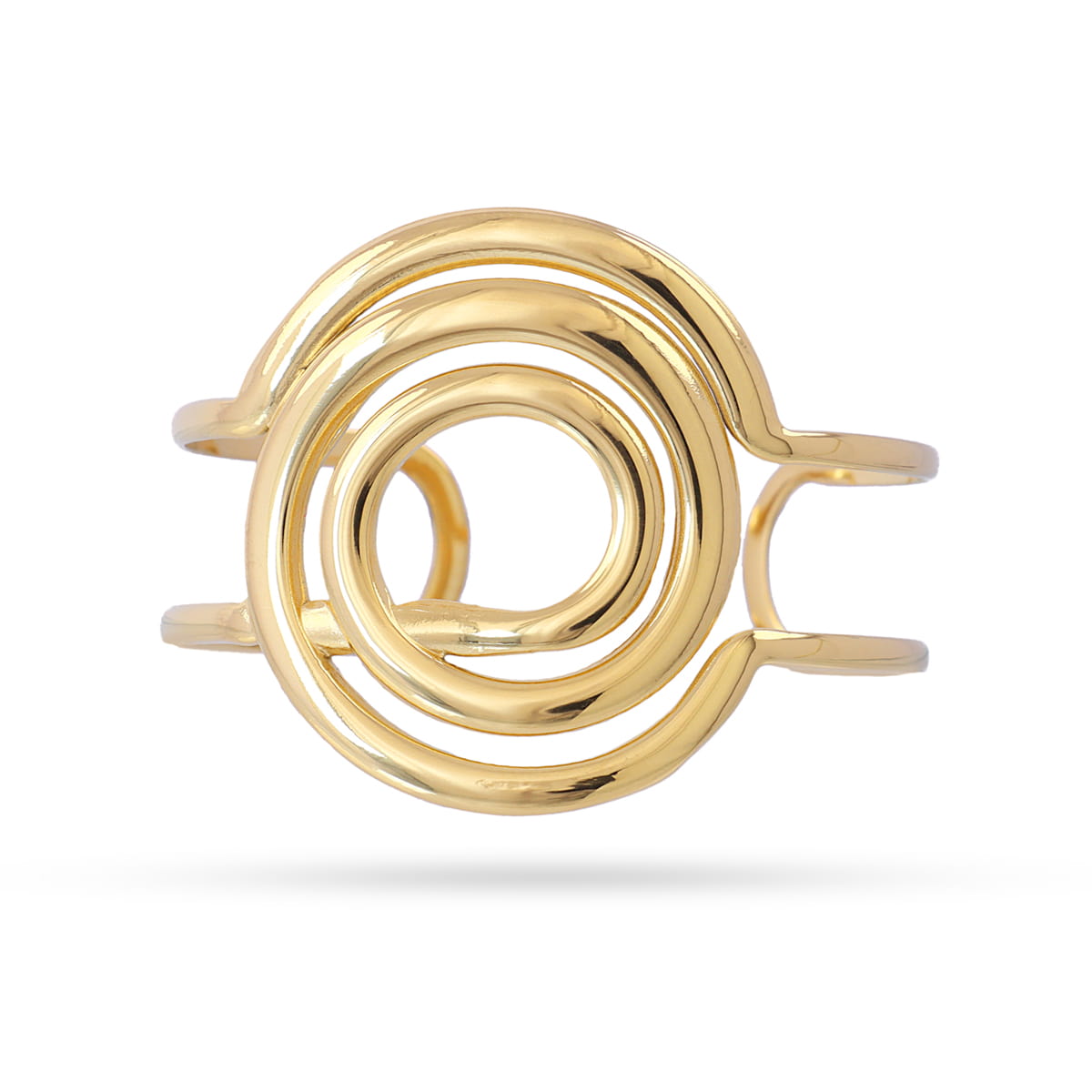 Brazalete Liquid Whirl Dorado Anartxy