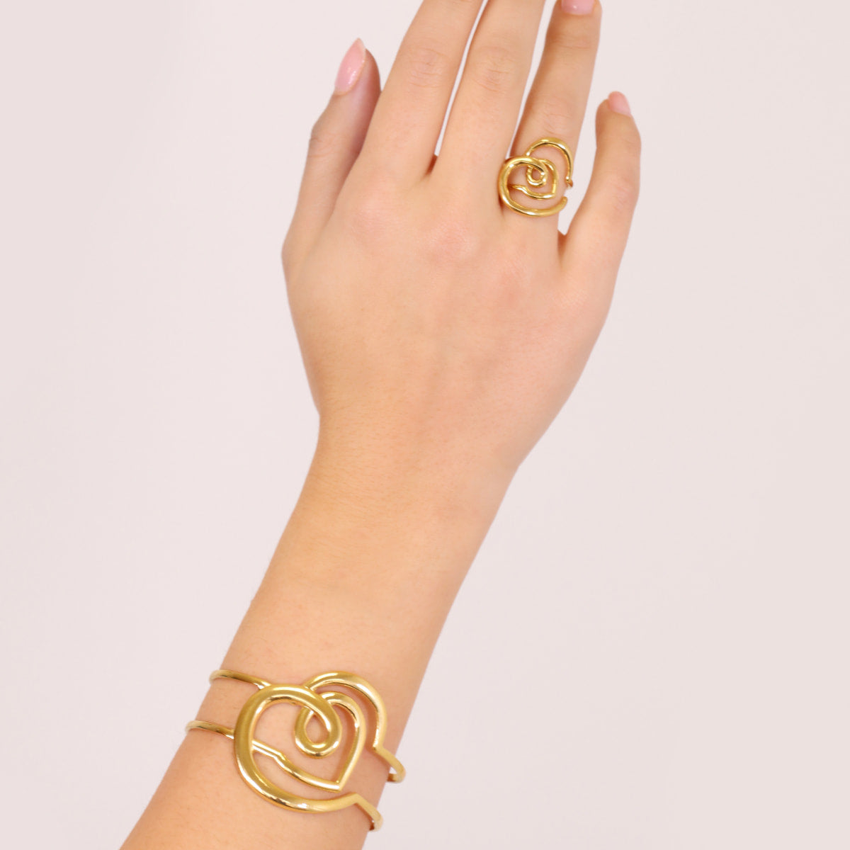 Brazalete Liquid Passion Dorado Anartxy