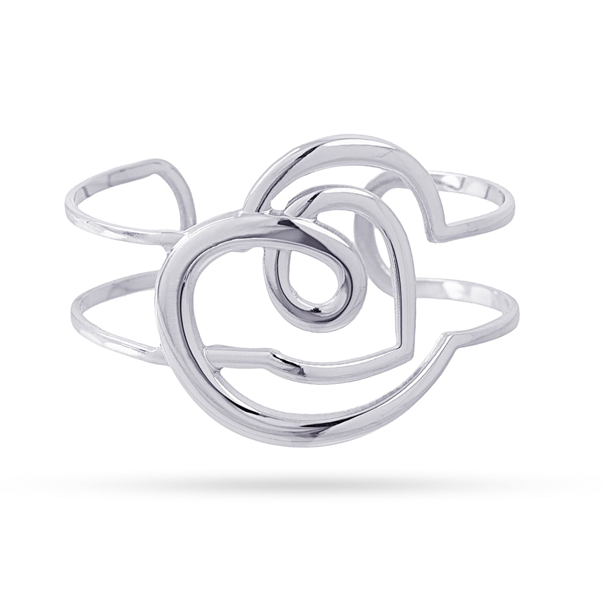 Brazalete Liquid Passion Plateado Anartxy