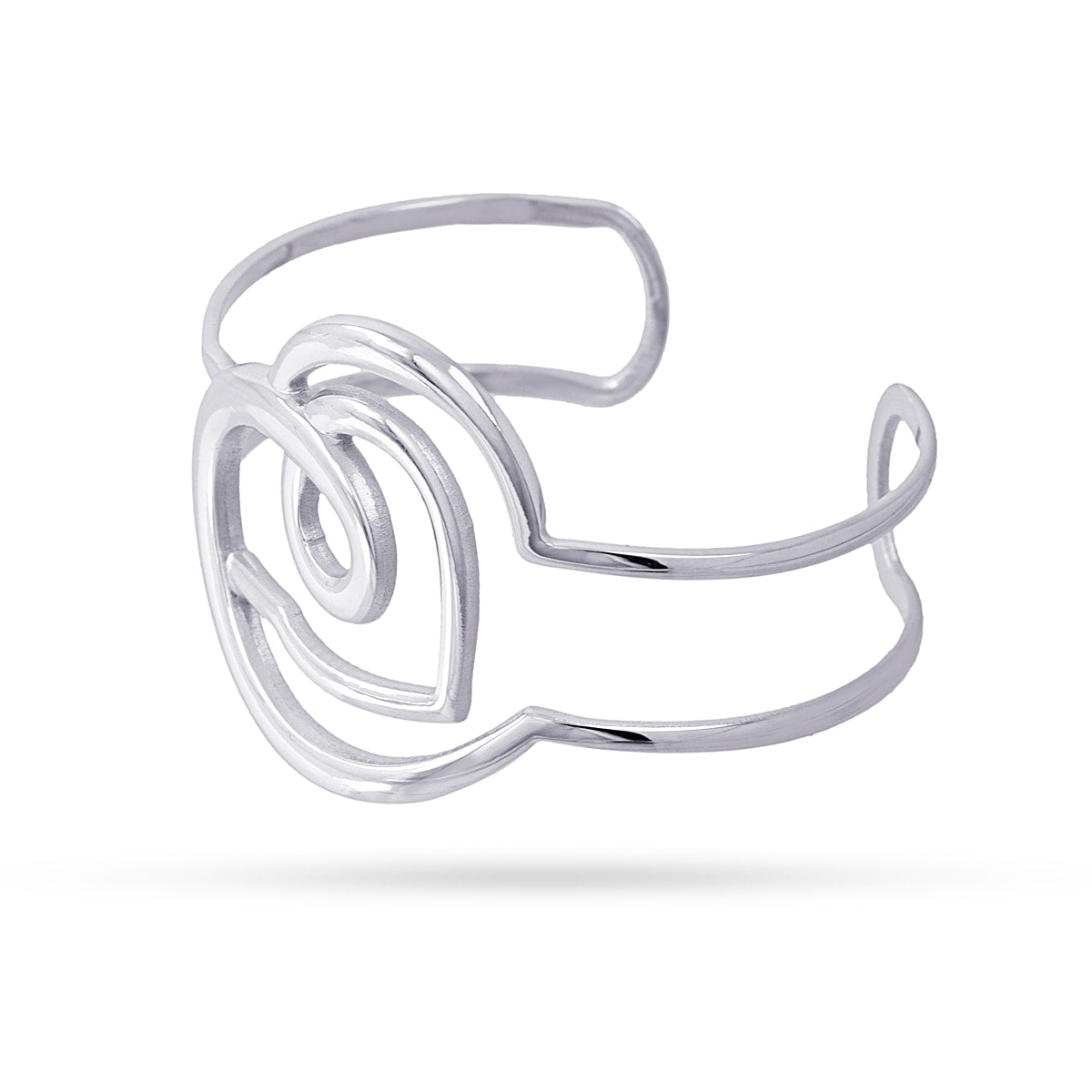 Brazalete Liquid Passion Plateado Anartxy