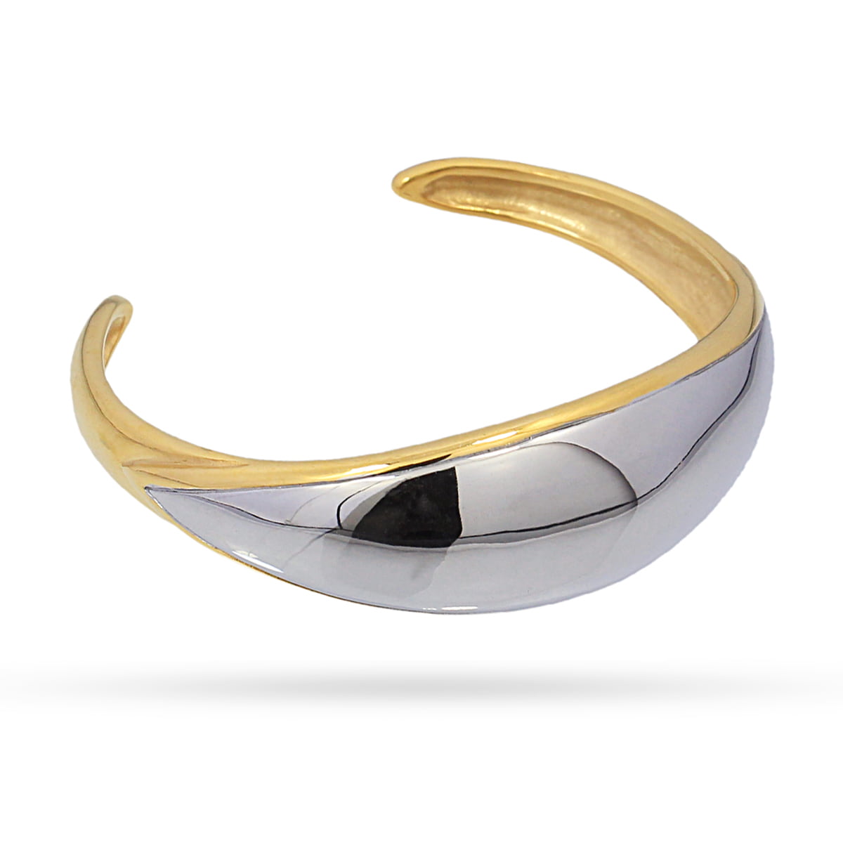 Pulsera Waves Silver Dune Dorado Anartxy