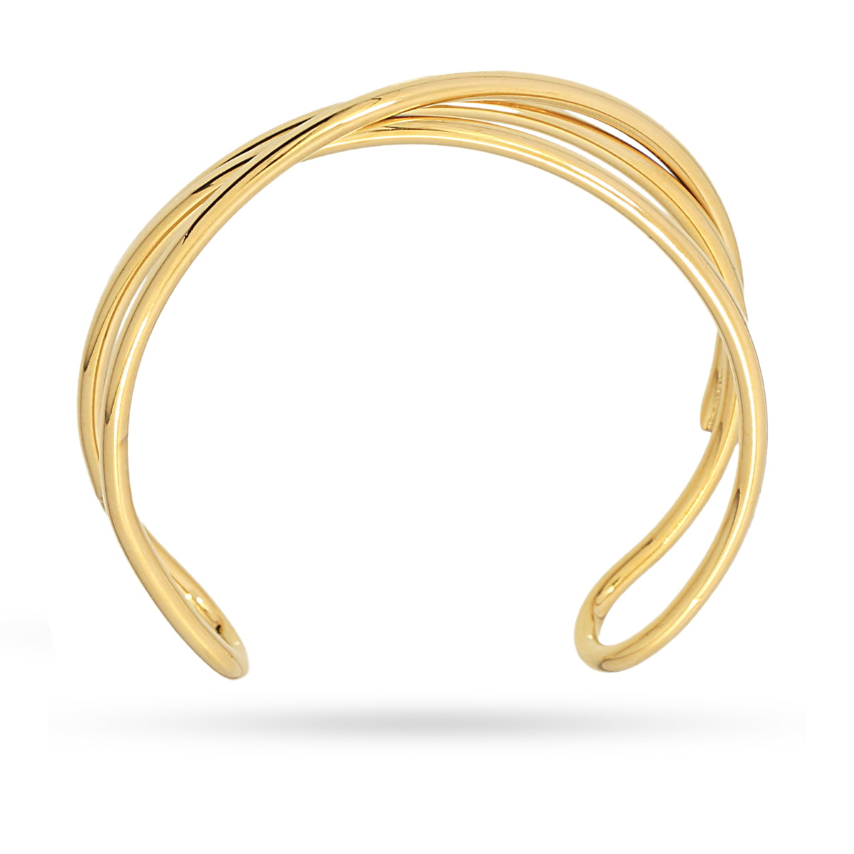 Pulsera Waves Twist Dorado Anartxy
