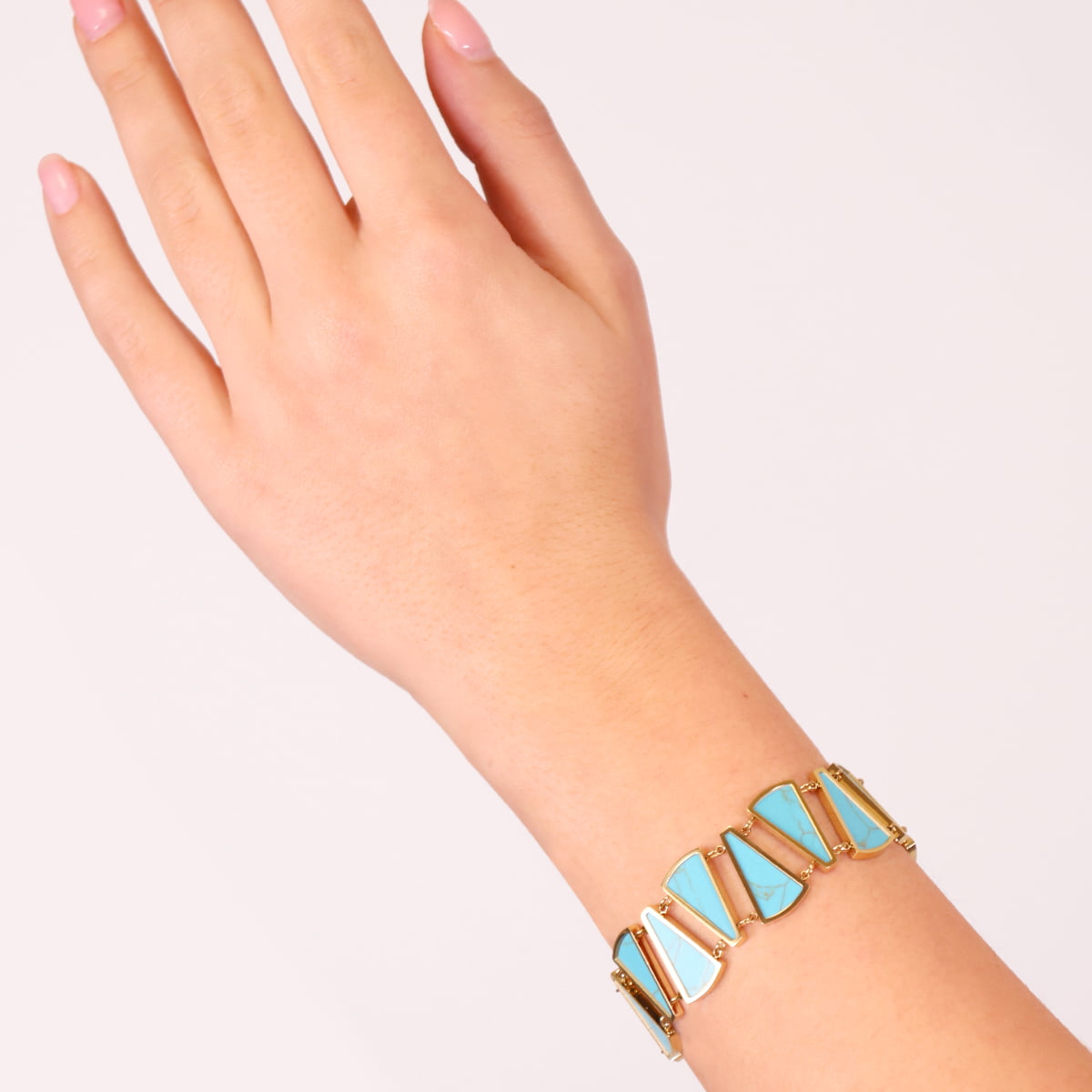 Pulsera Breeze Airglow Turquesa Anartxy