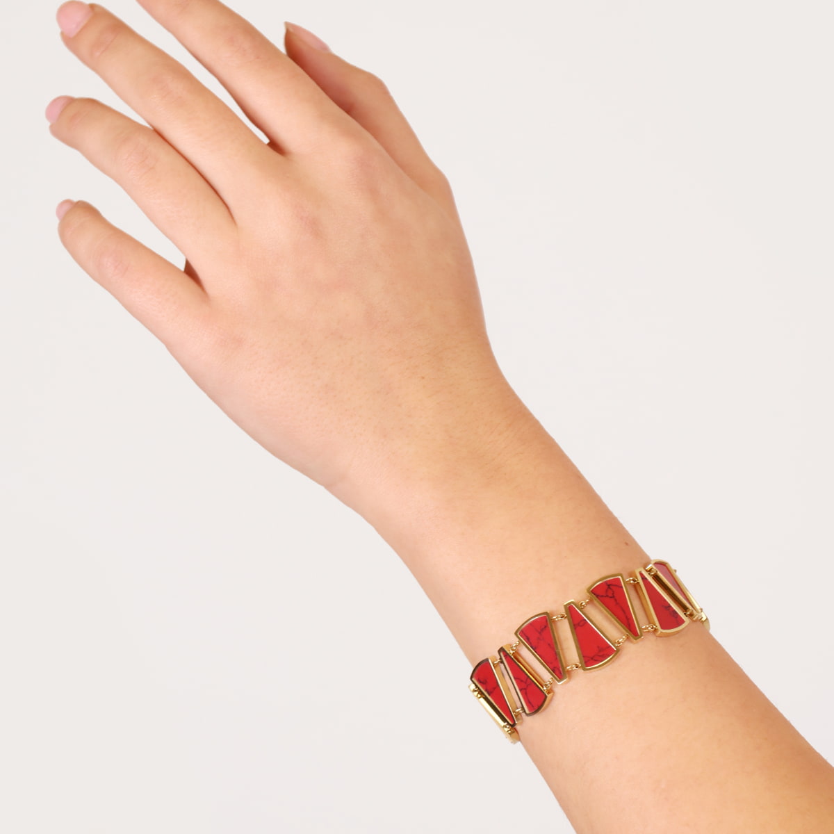 Pulsera Breeze Airglow Rojo Anartxy