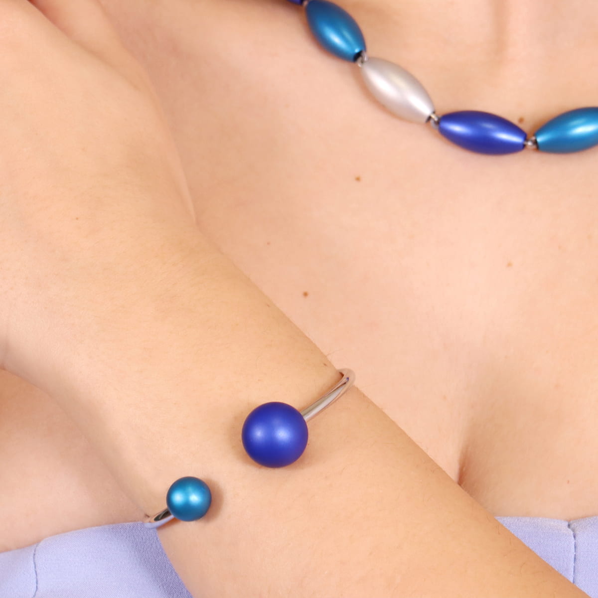 Pulsera Frost Aura Azul Anartxy