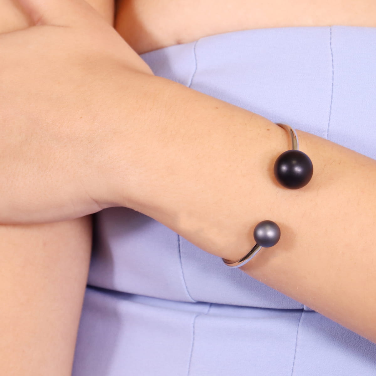 Pulsera Frost Aura Negro Anartxy