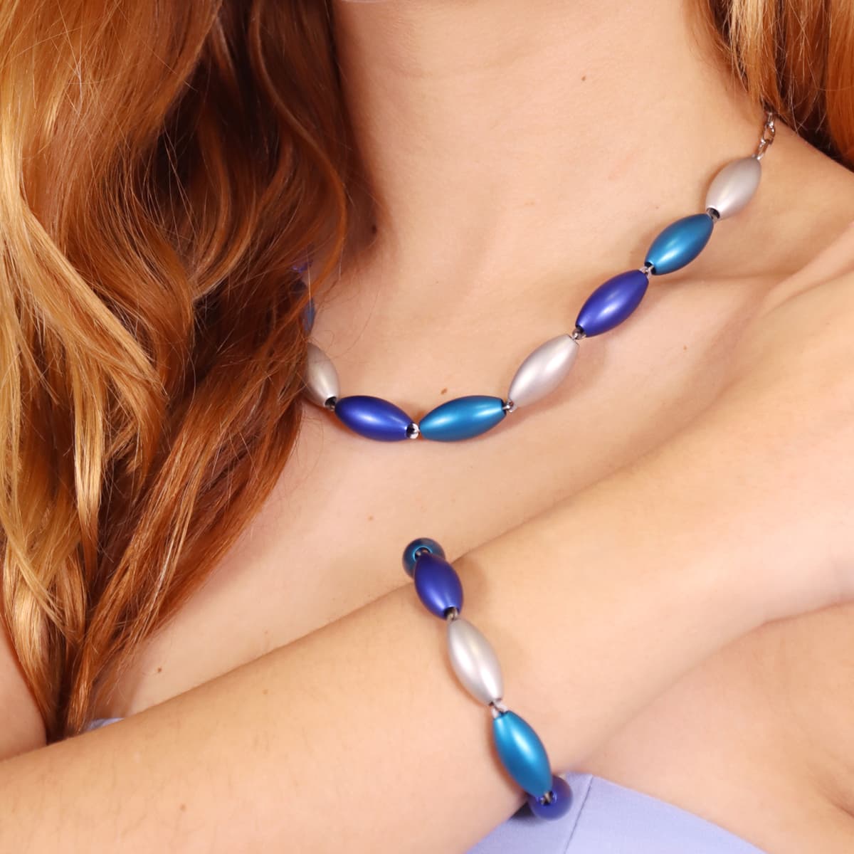 Pulsera Frost Lively Azul Anartxy