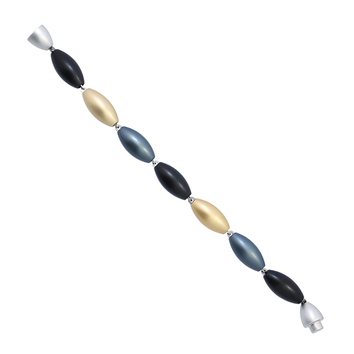 Pulsera Frost Lively Negro Anartxy