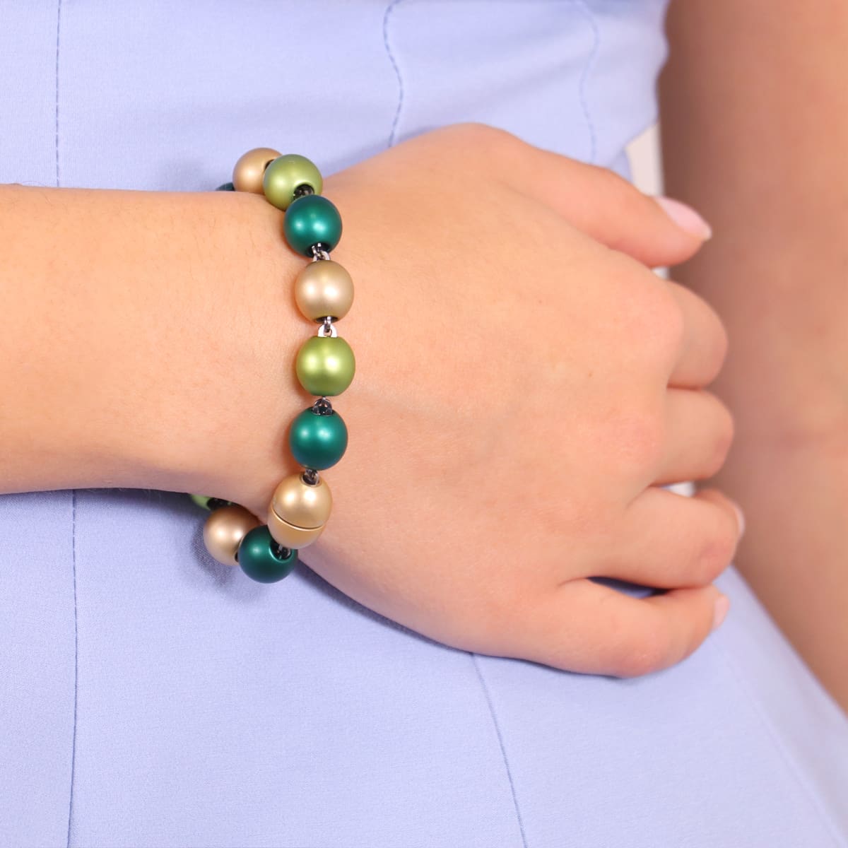 Pulsera Frost Radiance Verde Anartxy