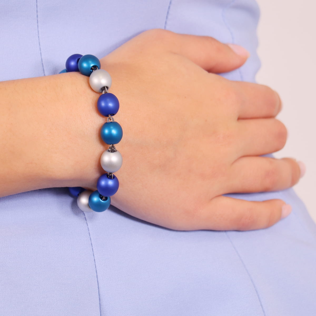 Pulsera Frost Radiance Azul Anartxy