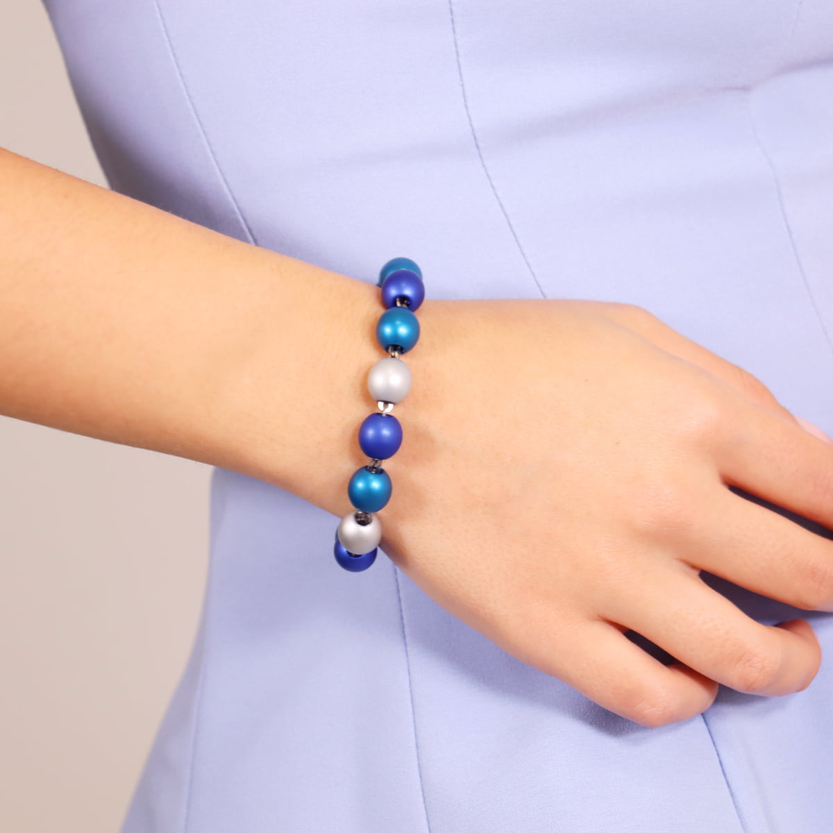 Pulsera Frost Radiance Azul Anartxy